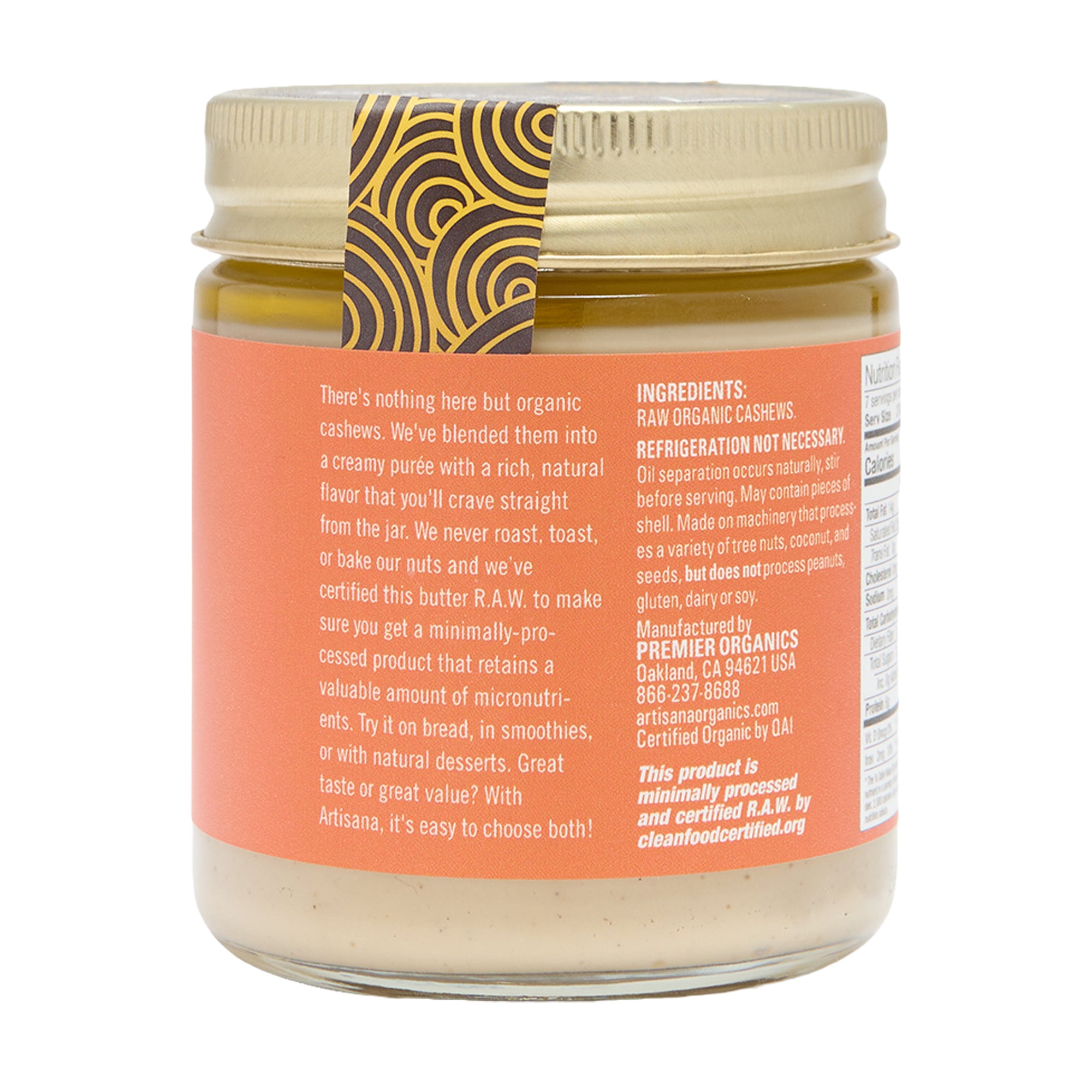 Artisana Organics Cashew Butter