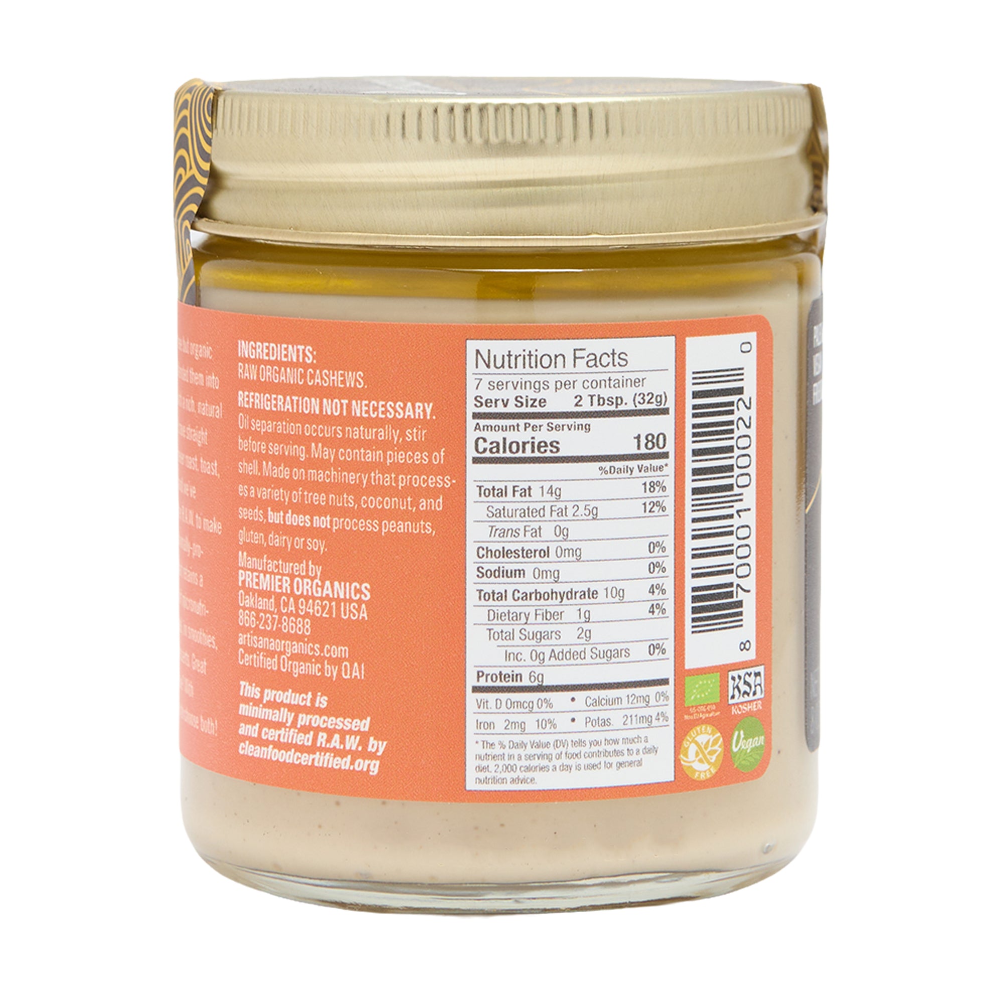 Artisana Organics Cashew Butter