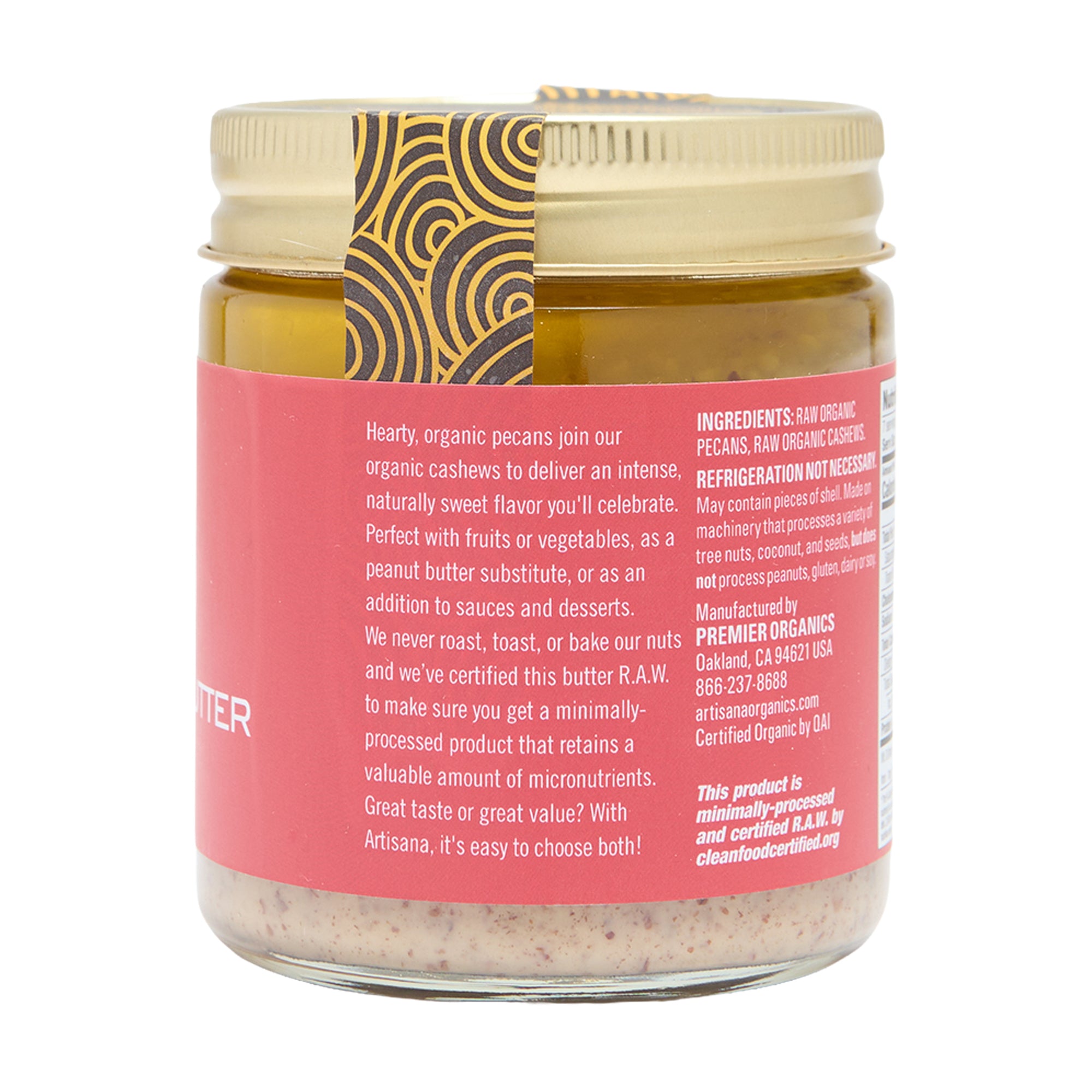 Artisana Organics Pecan Butter