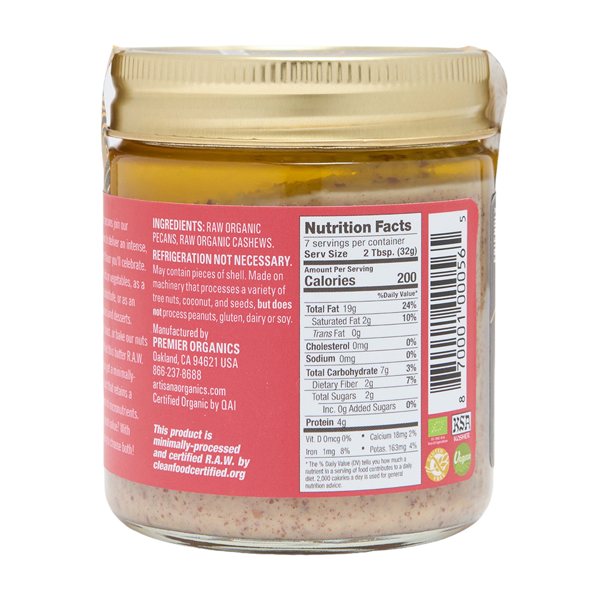Artisana Organics Pecan Butter