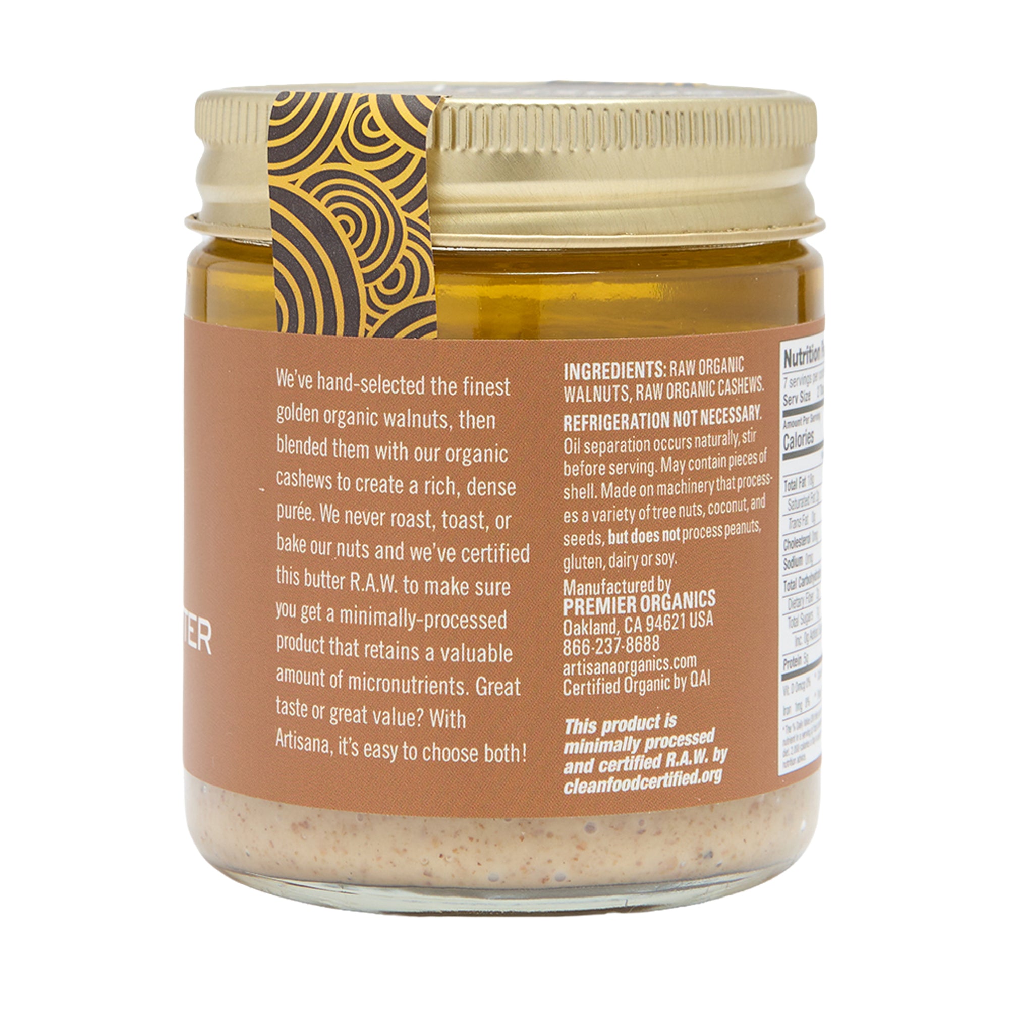 Artisana Organics Walnut Butter