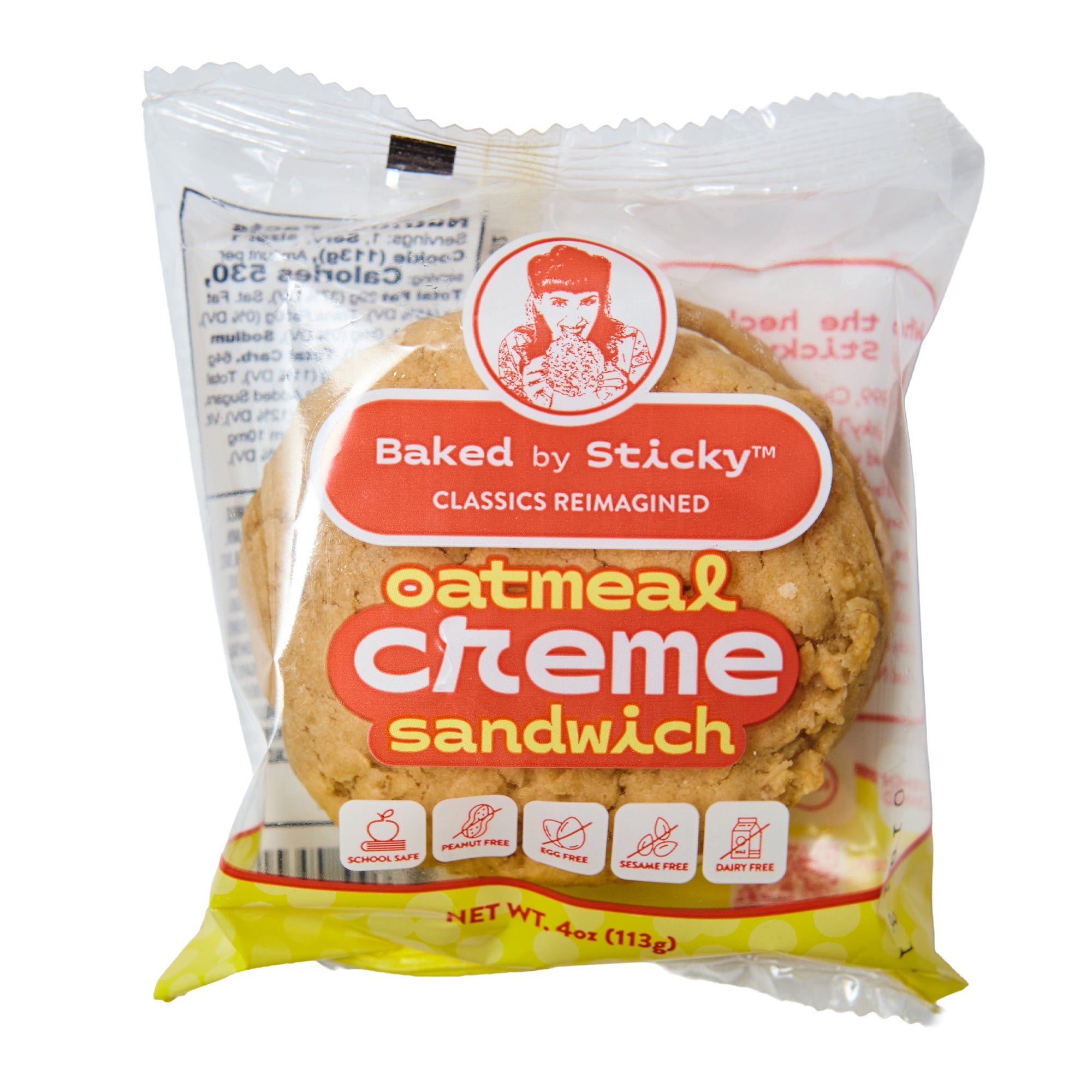 Baked by Sticky Cookie Oatmeal Creme