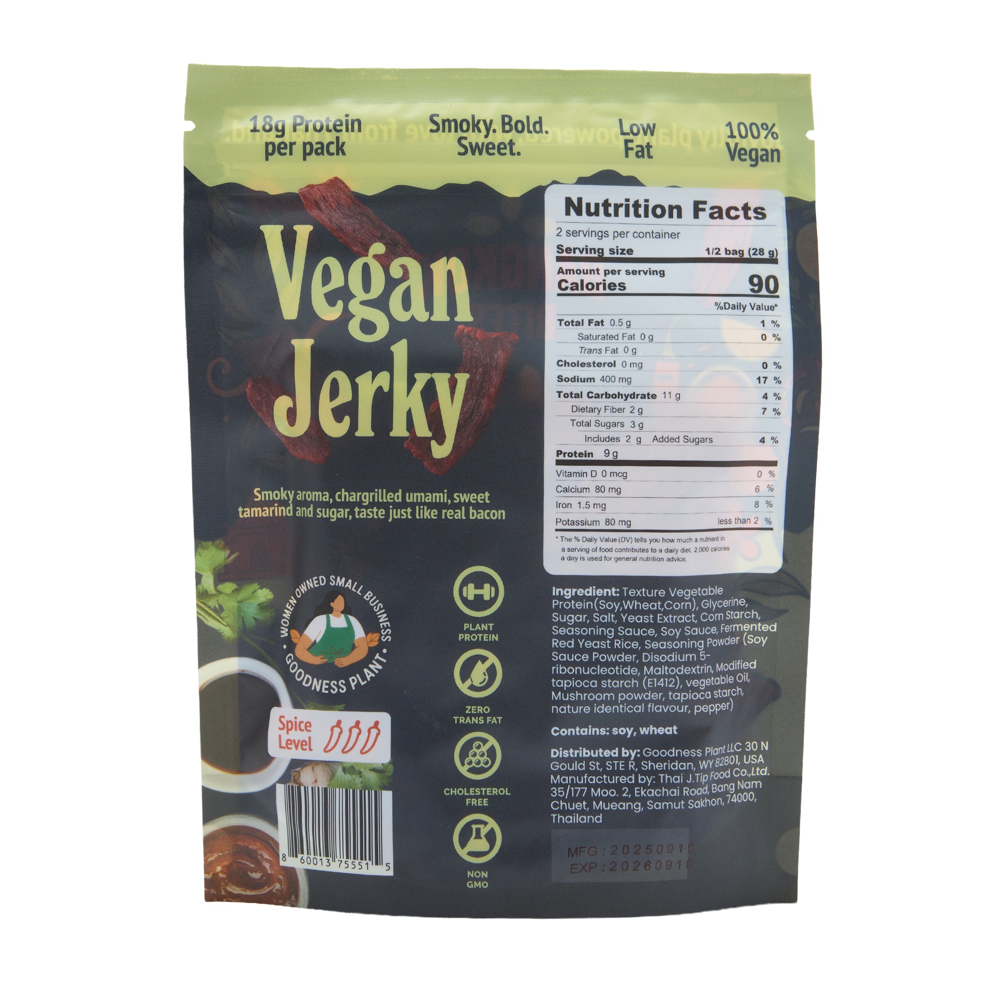 Bangkok Bites Jerky Barbecue