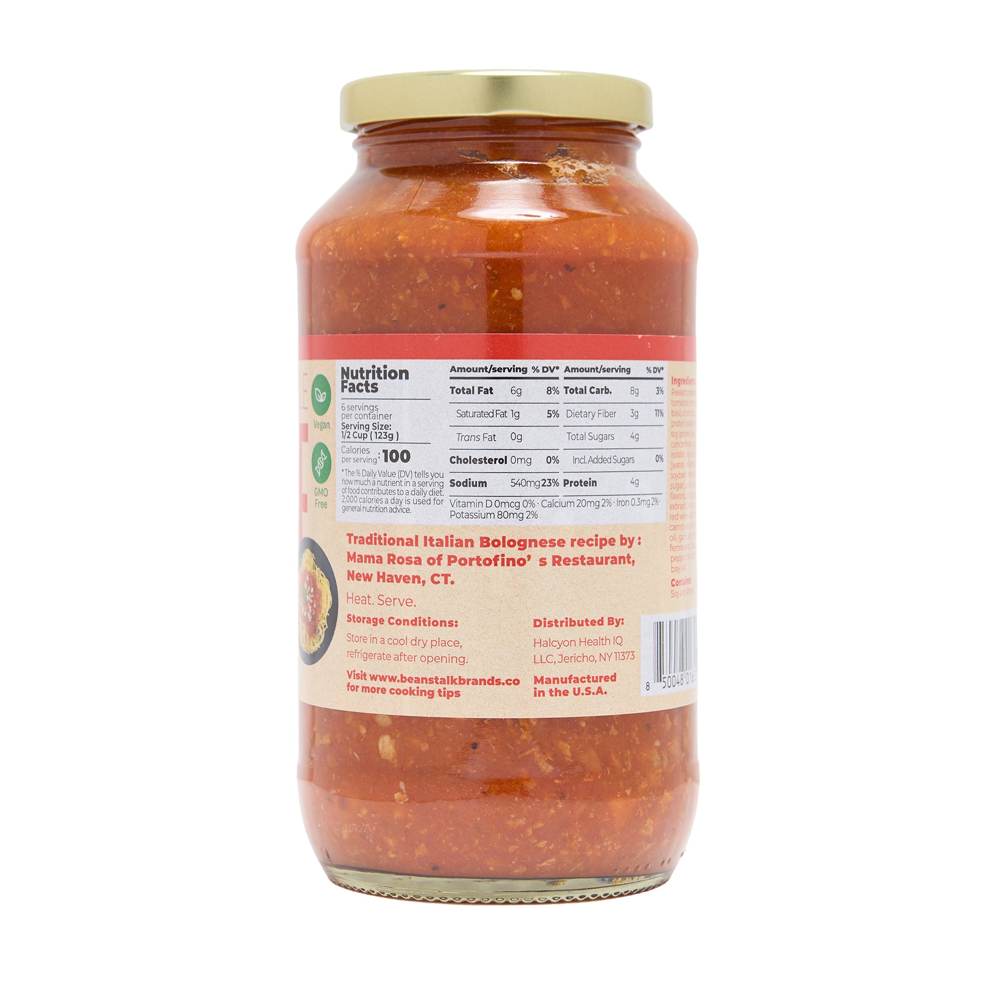 Beanstalk Bolognese Sauce