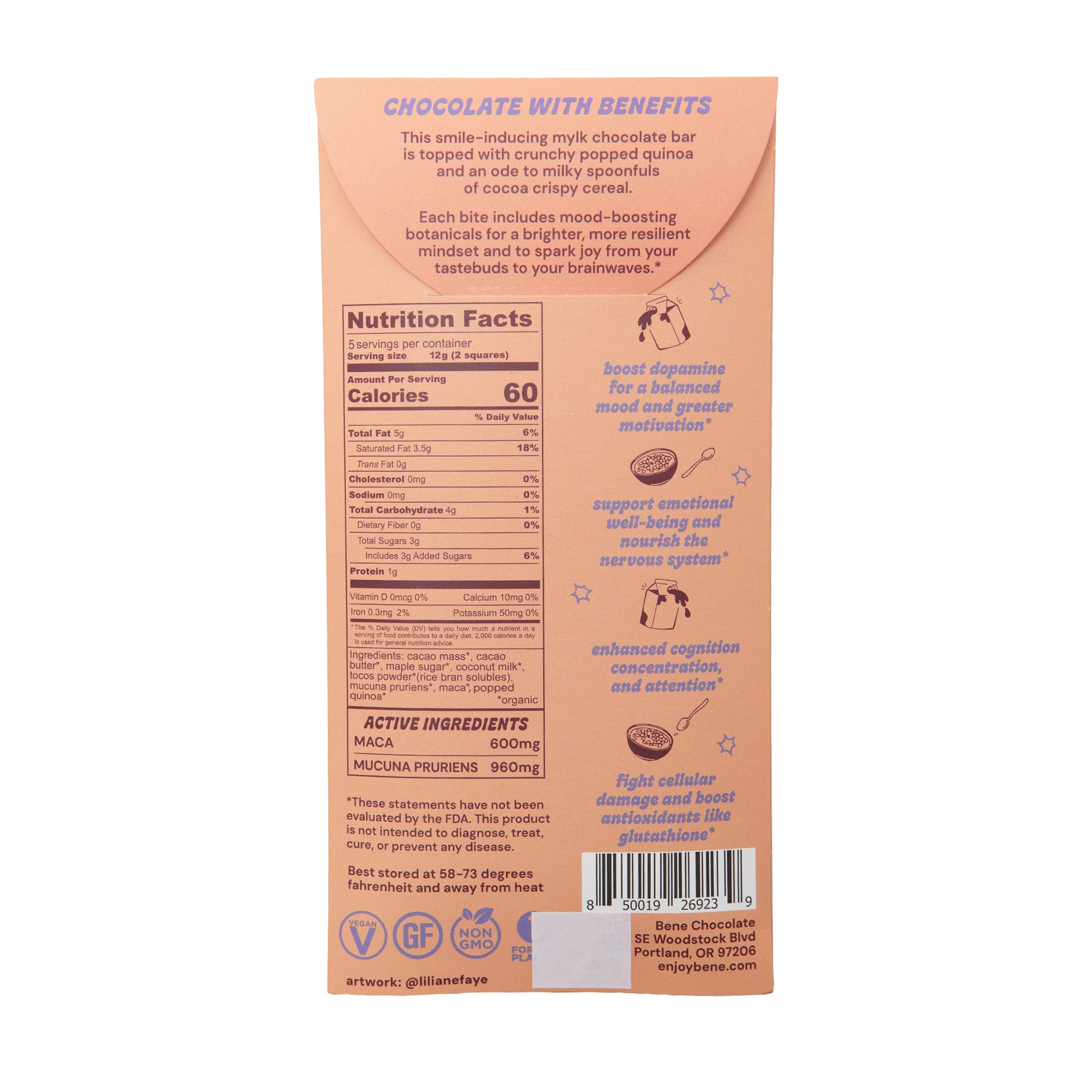 Bene Chocolate Bar Cocoa Crunch