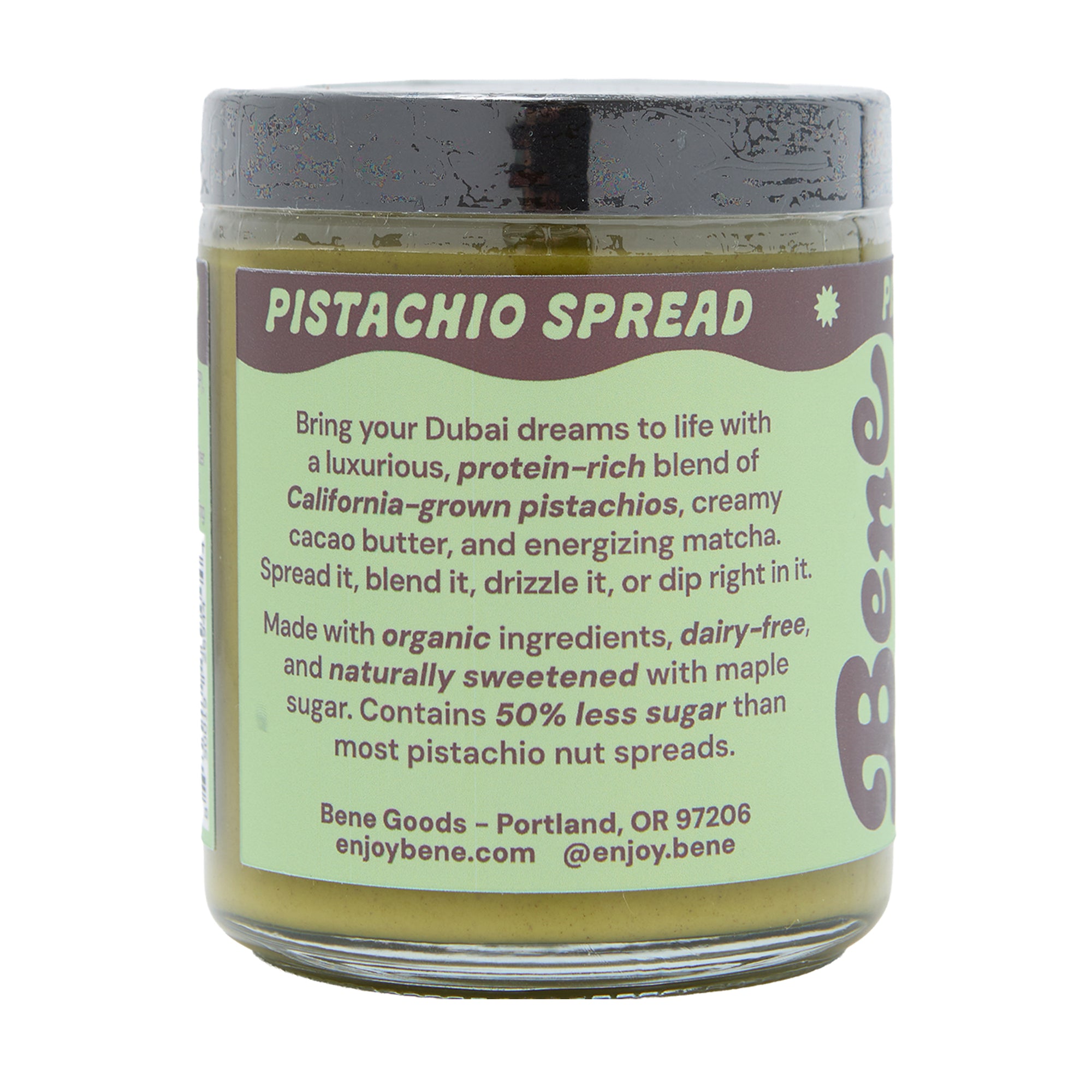 Bene Pistachio Butter Matcha