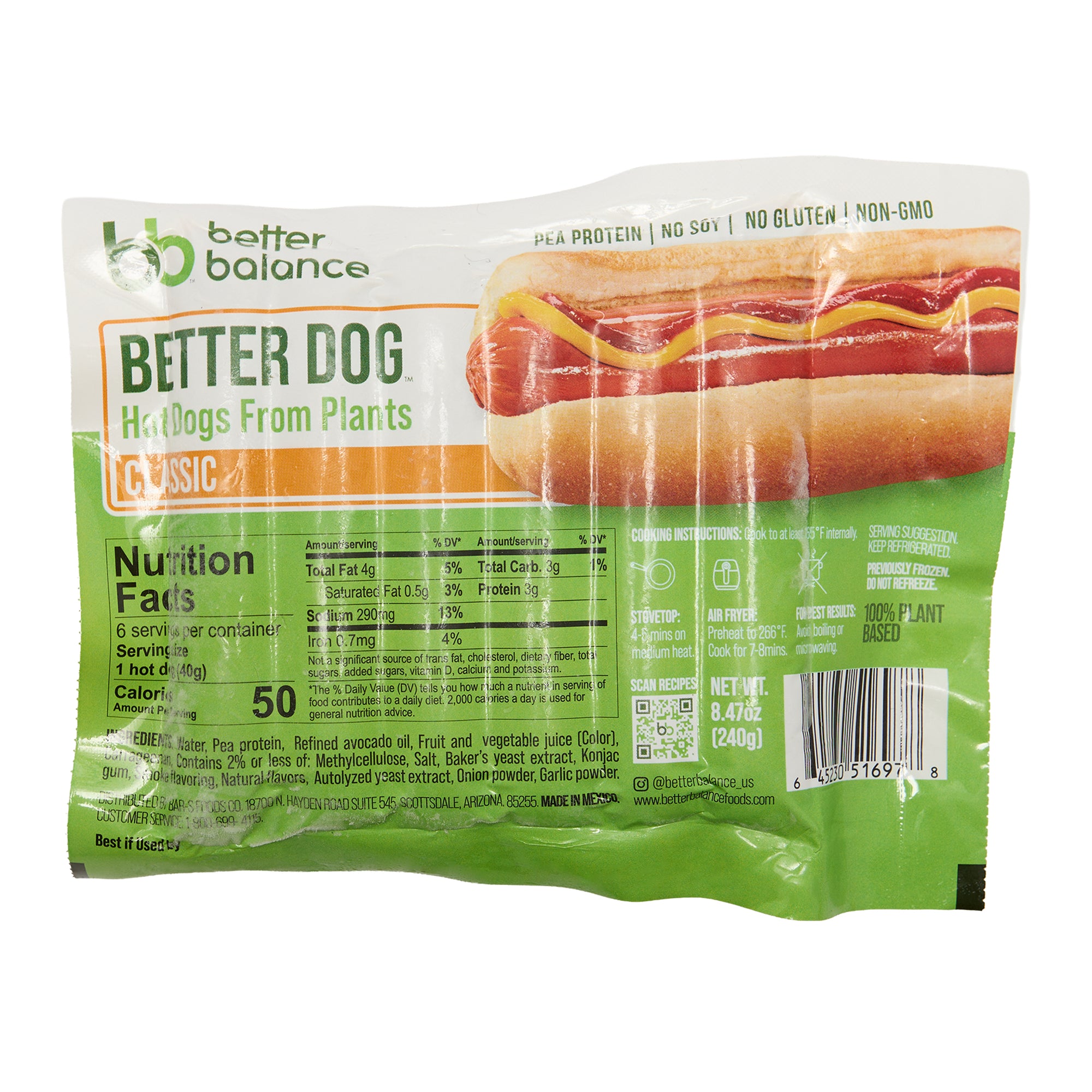 Better Balance Hot Dogs Classic