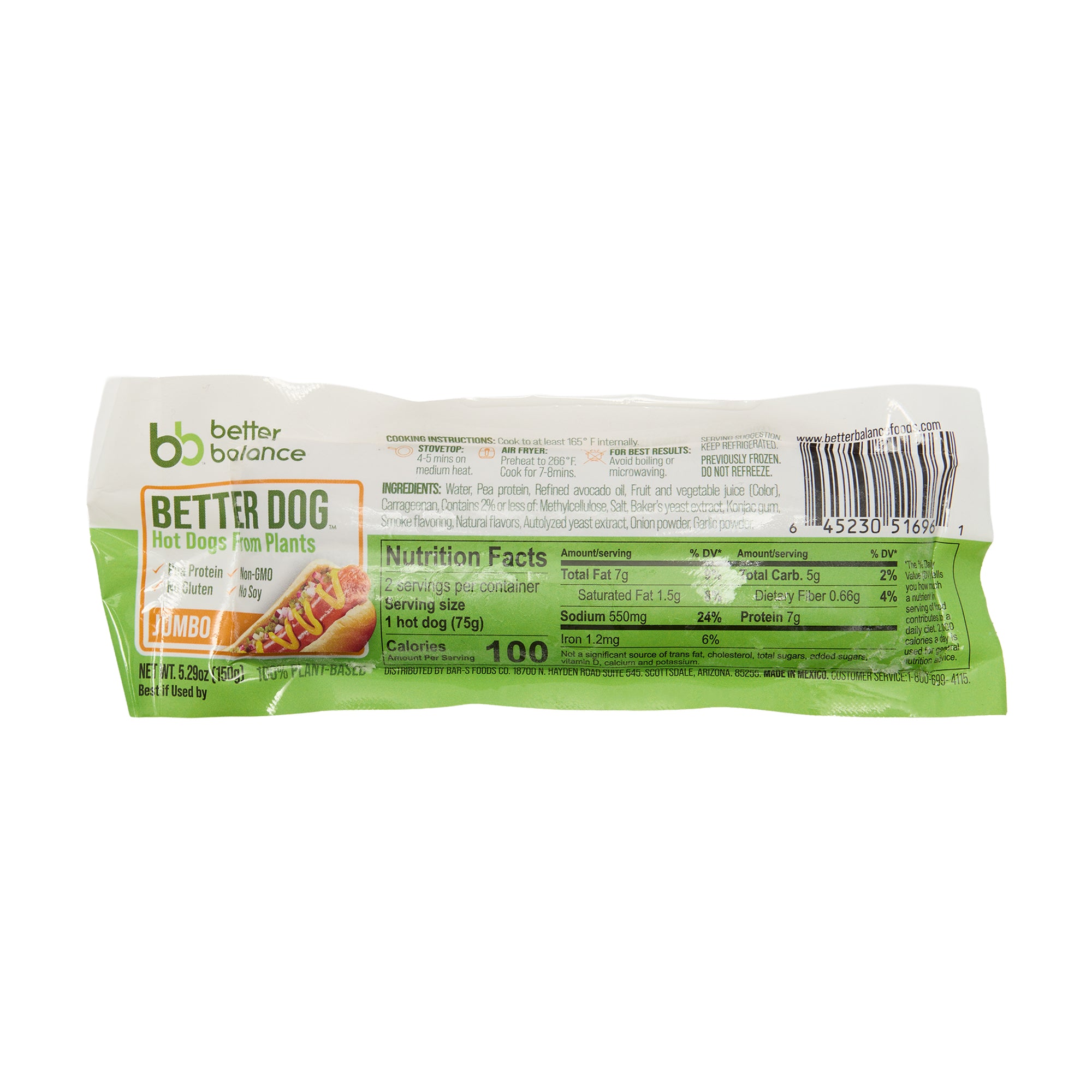 Better Balance Hot Dogs Jumbo