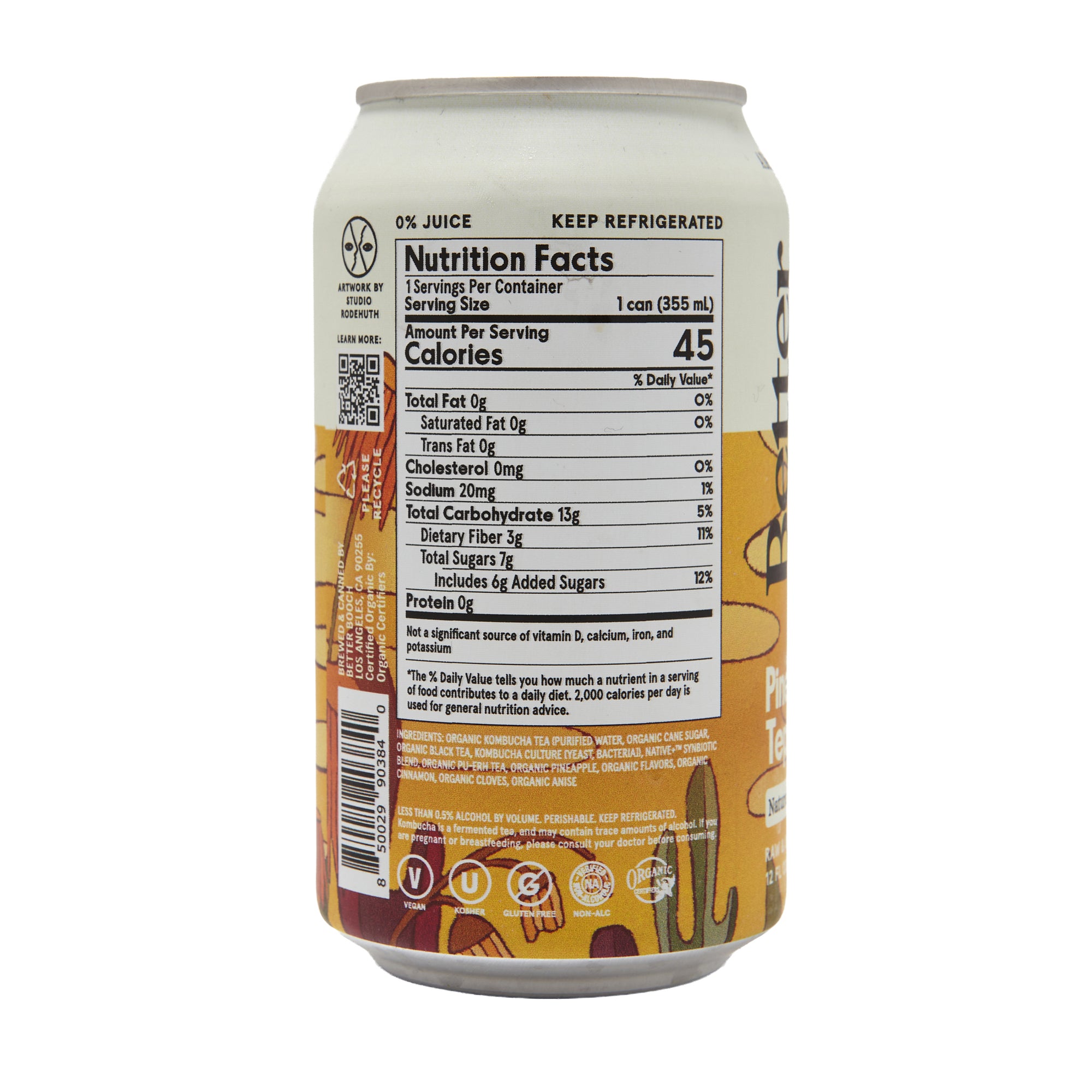 Better Booch Kombucha Pineapple Tepache