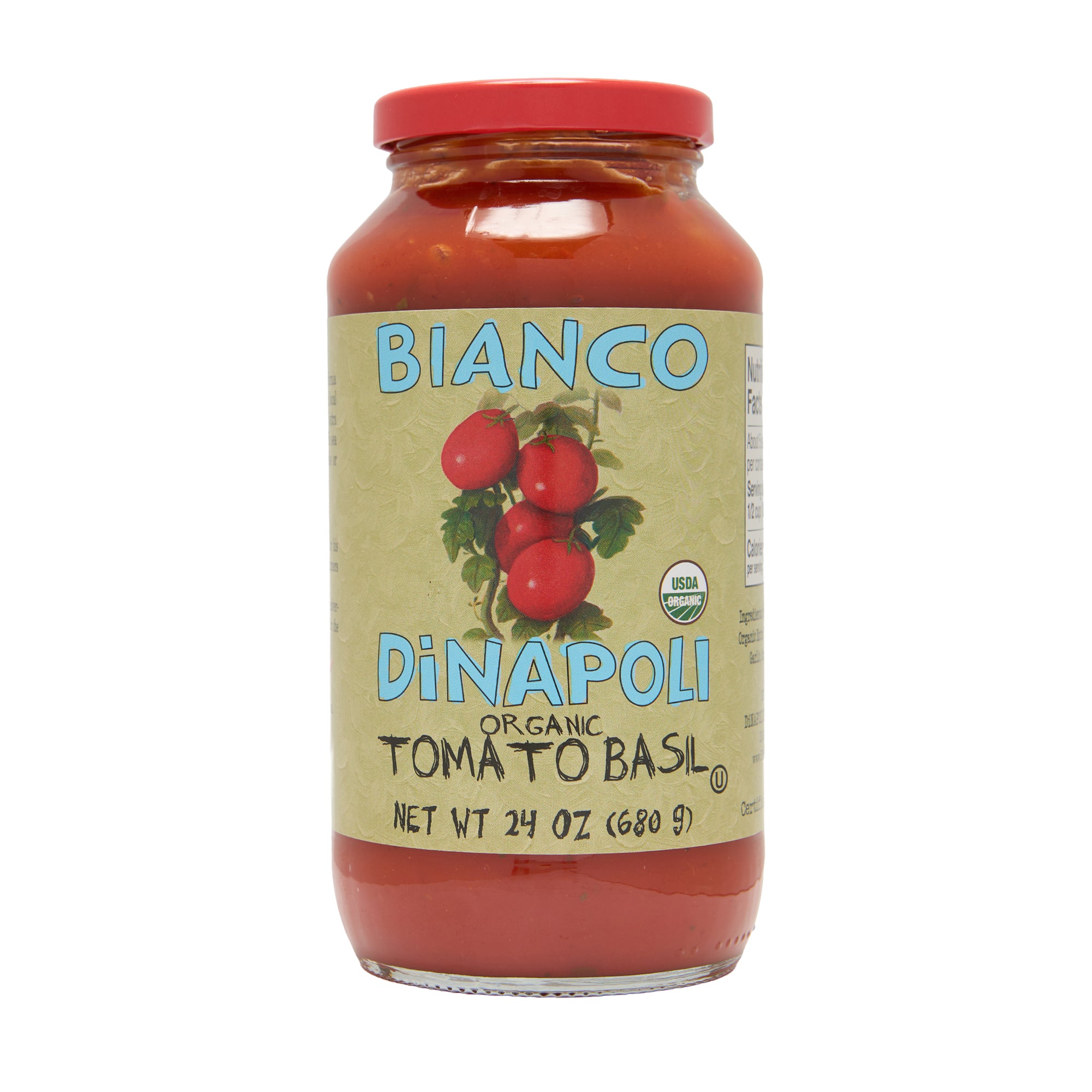 Bianco DiNapoli Tomato Basil Sauce
