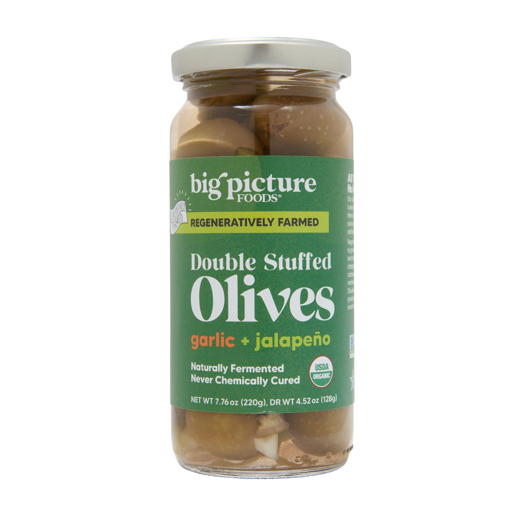 Big Picture Olives Double Stuffed Garlic