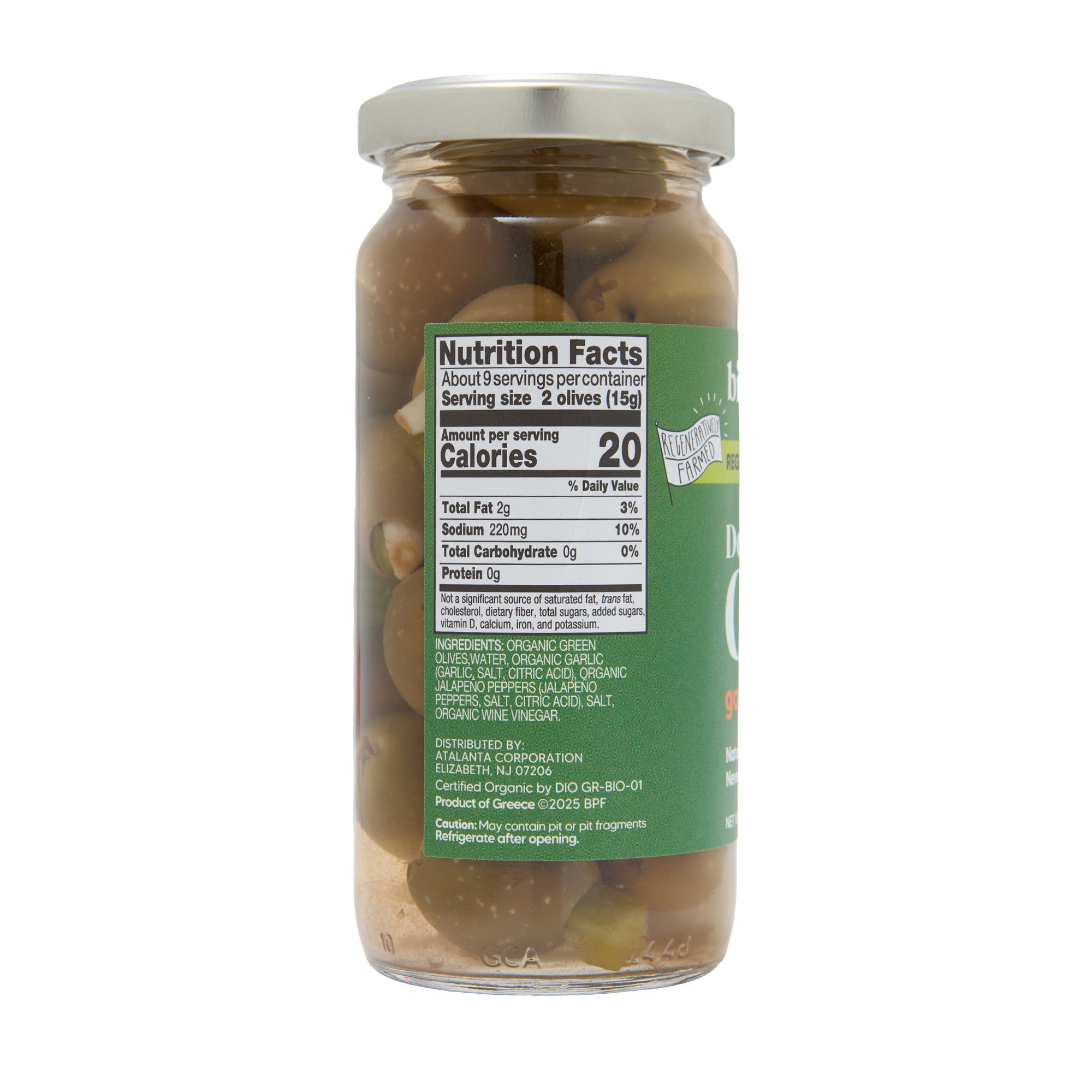 Big Picture Olives Double Stuffed Garlic