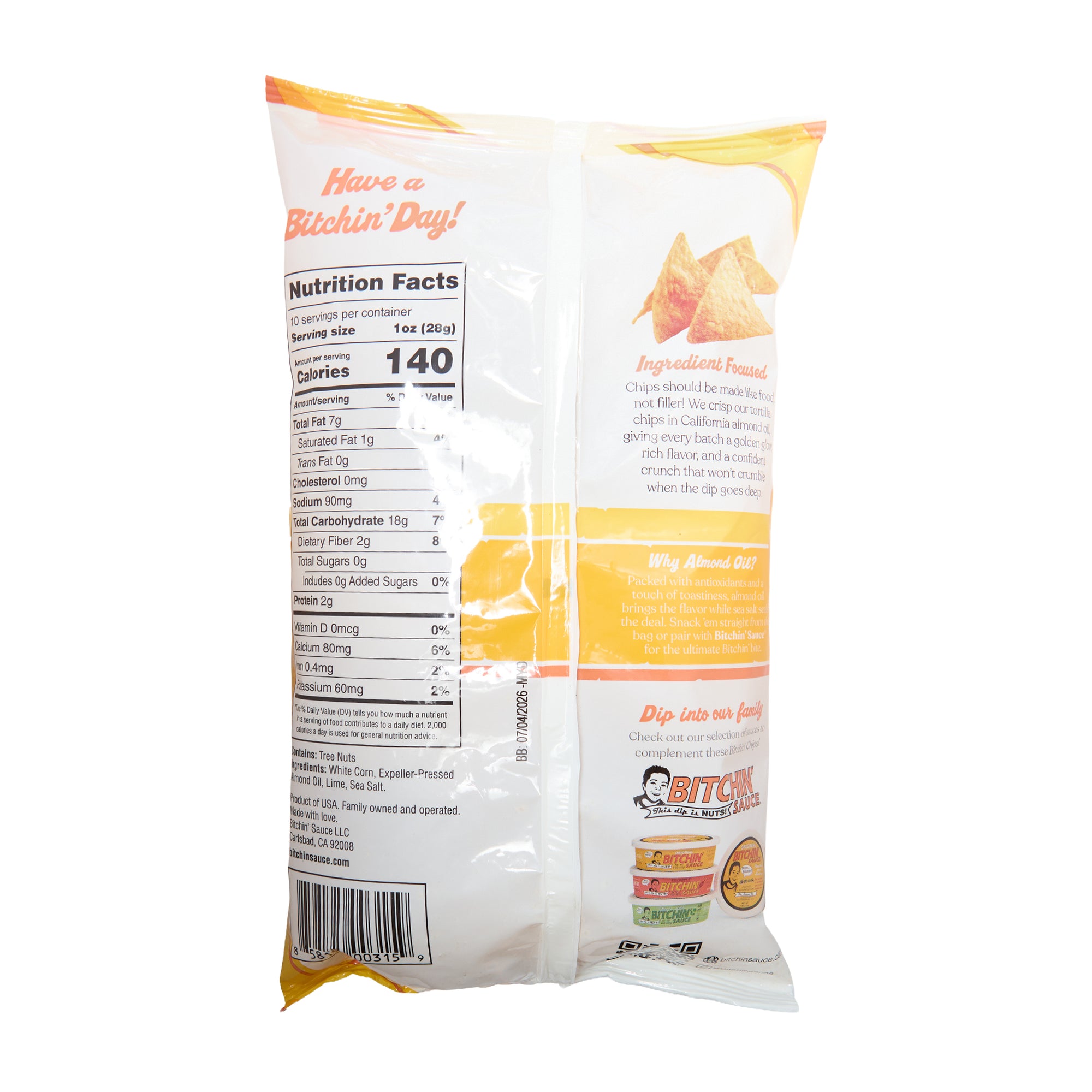 Bitchin Sauce Tortilla Chips