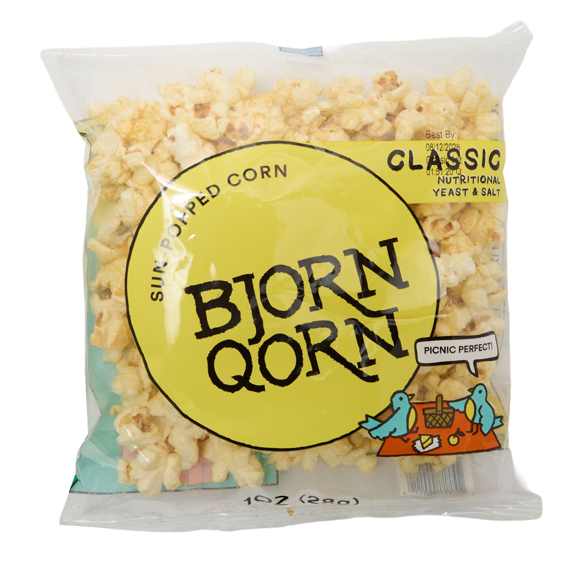 Bjorn Qorn Popcorn Classic Mini