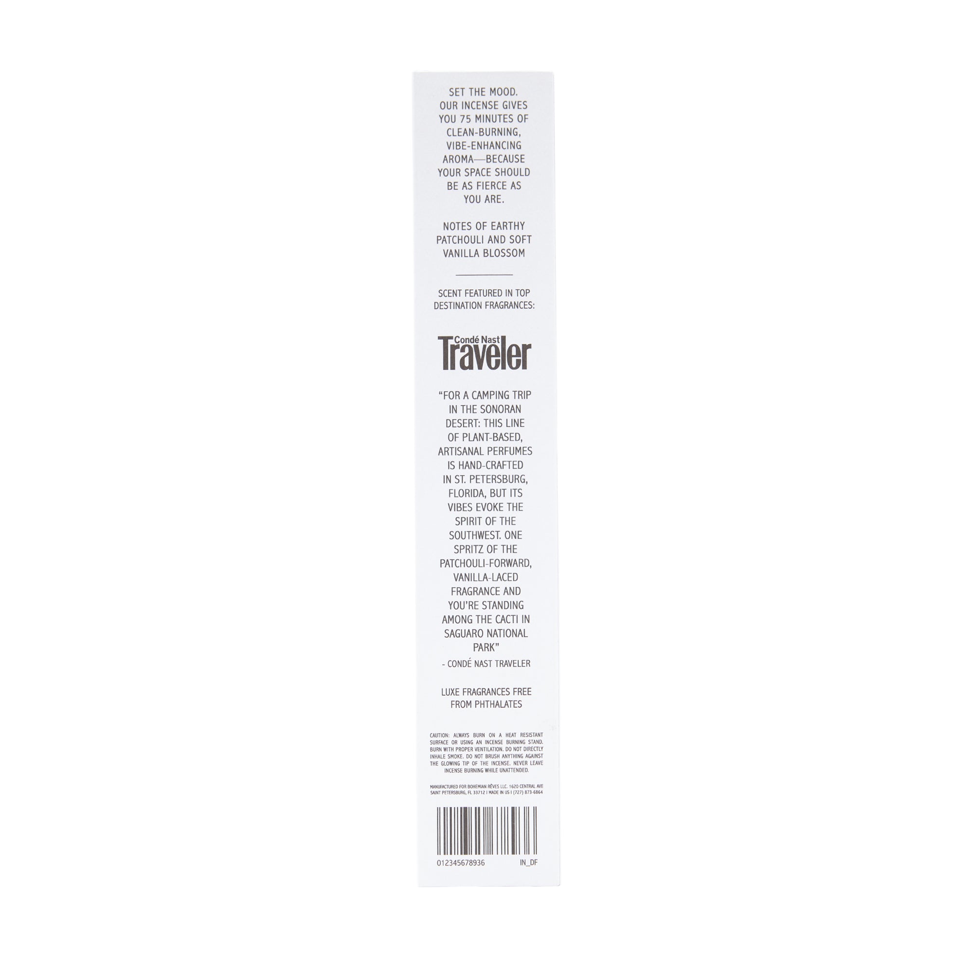 Bohemian Reves Incense Sticks Desert Fleur