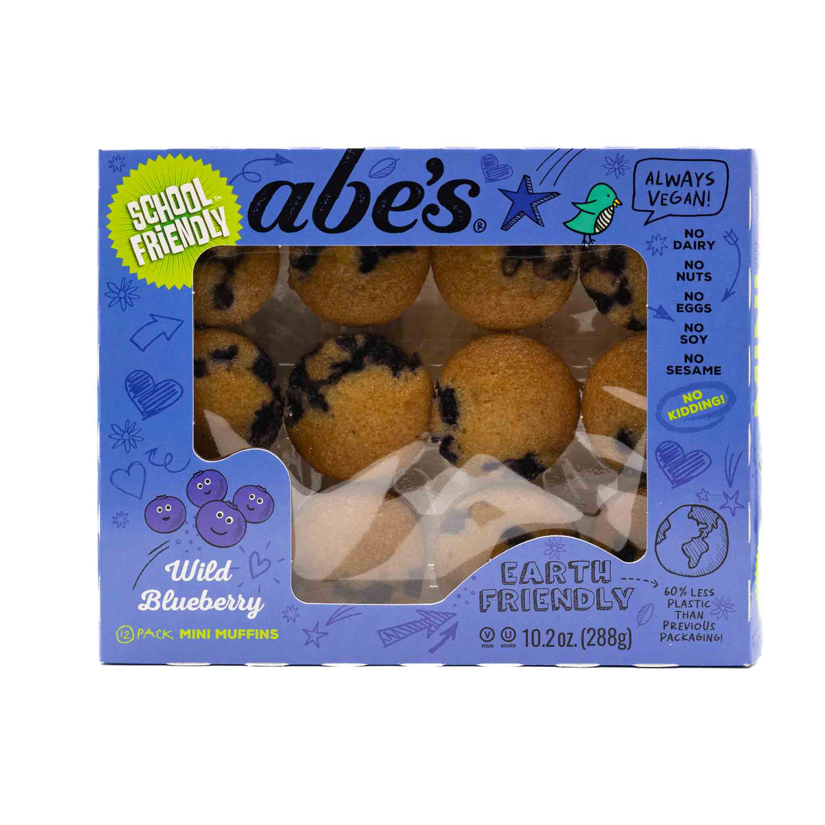 Abes Muffins Mini Blueberry