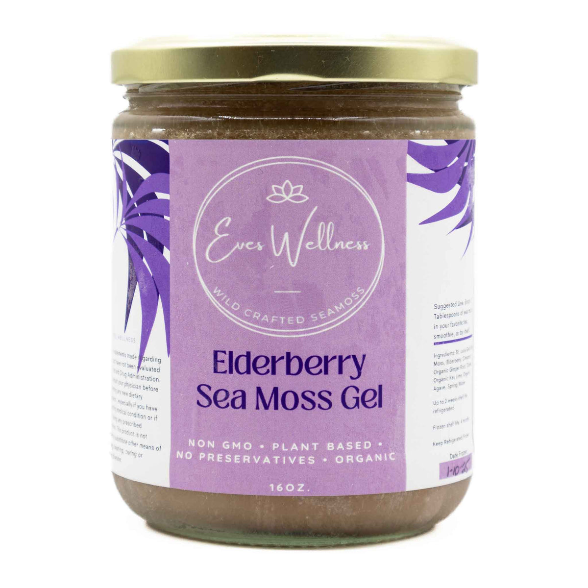 Eves Wellness Sea Moss Elderberry