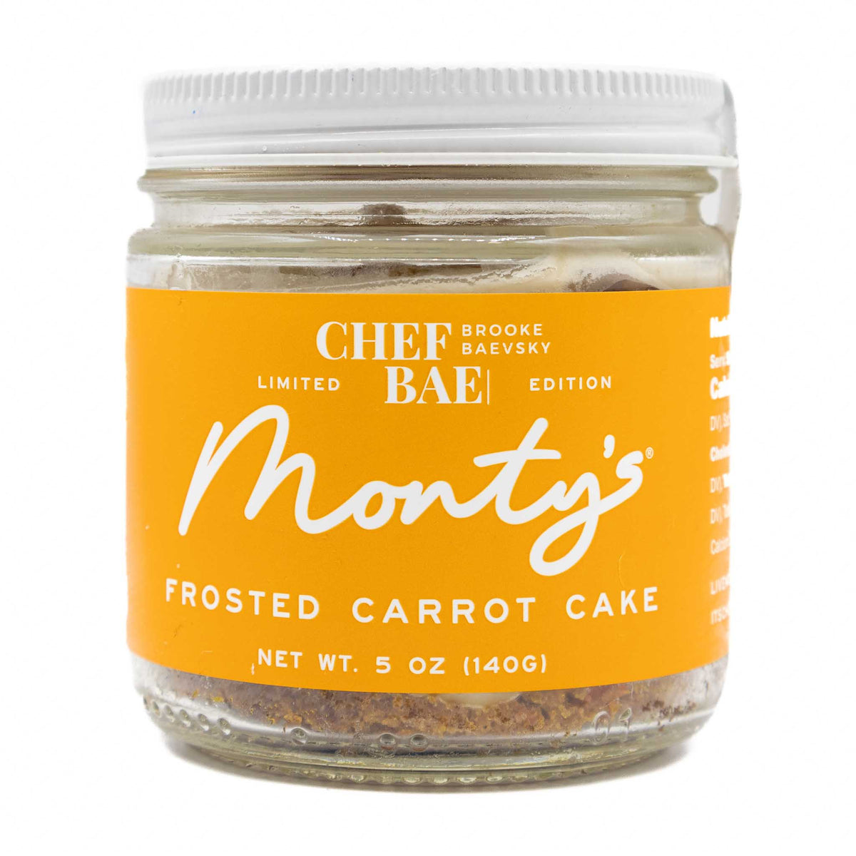 Montys Jar Carrot Cake