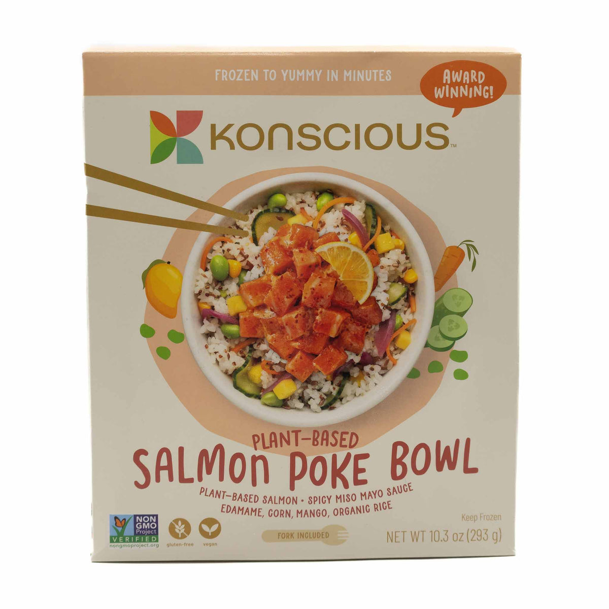 Konscious Poke Bowl Salmon