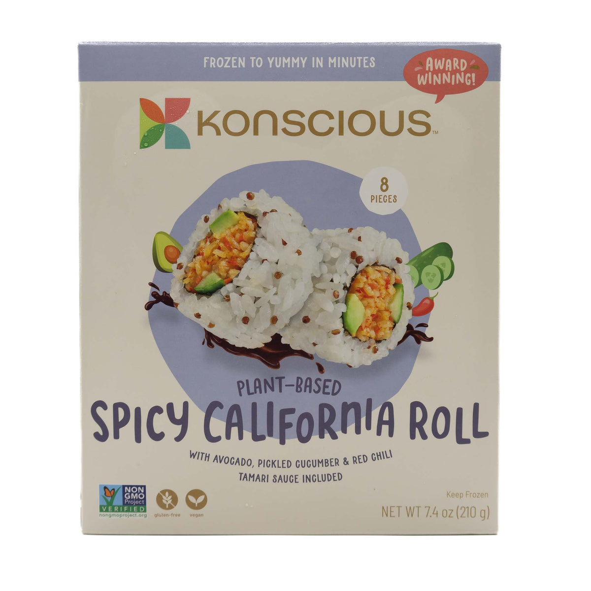 Konscious Sushi California Roll Spicy