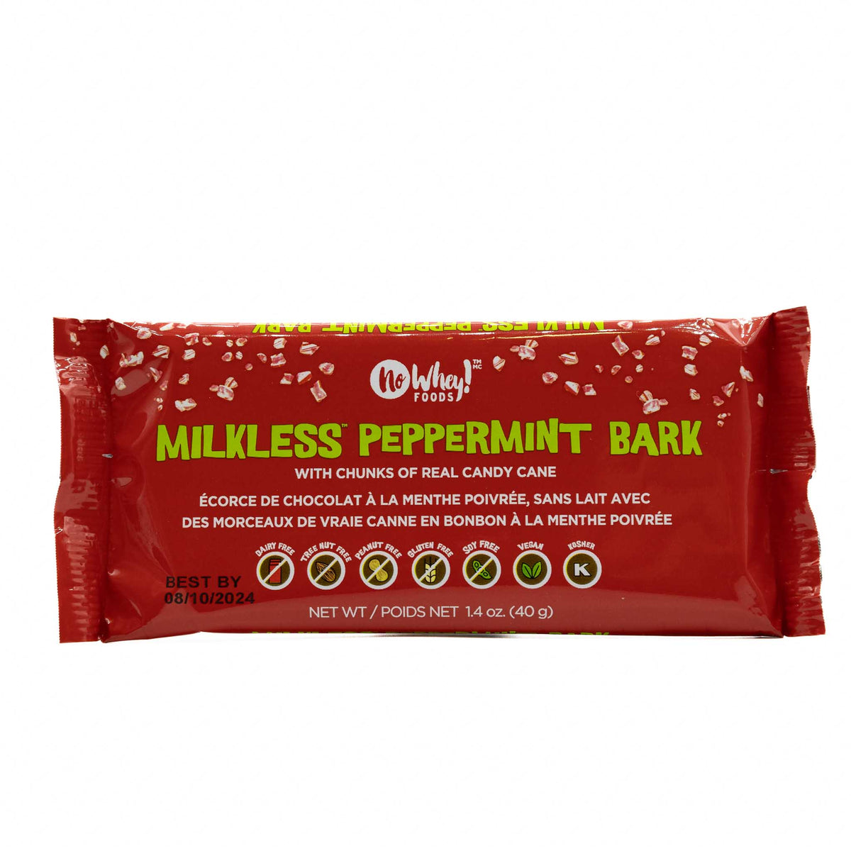 No Whey Milkless Peppermint Bark