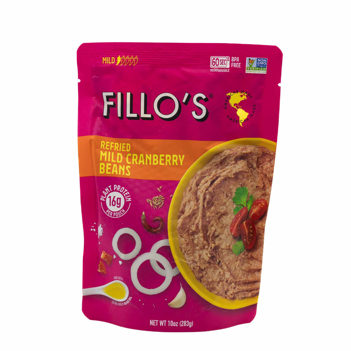 Fillos Refried Beans Cranberry