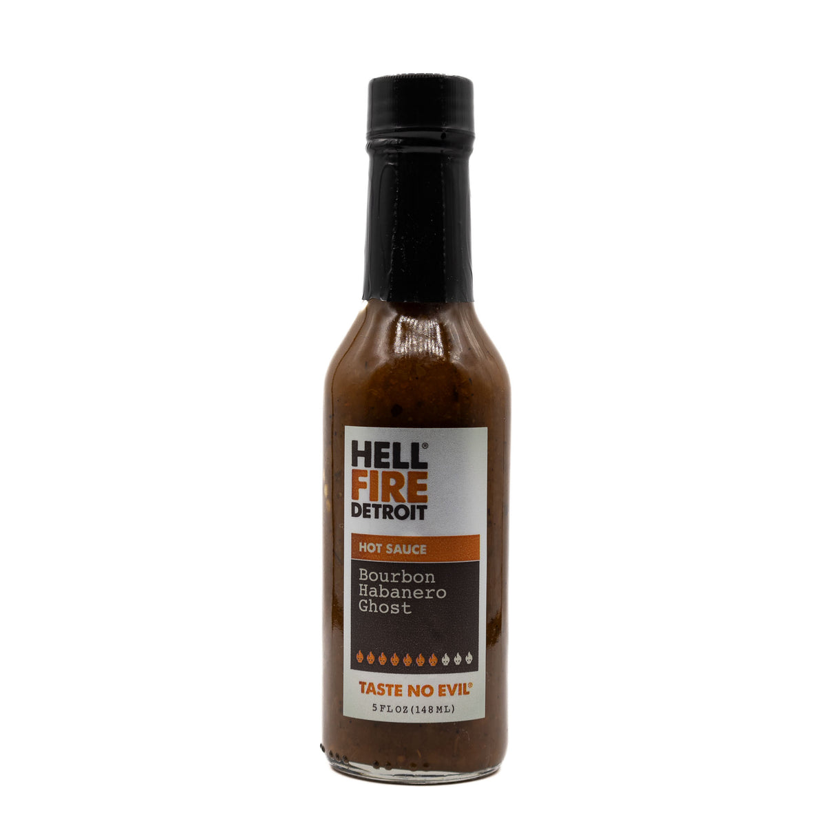 Hellfire Hot Sauce Bourbon Habanero Ghost