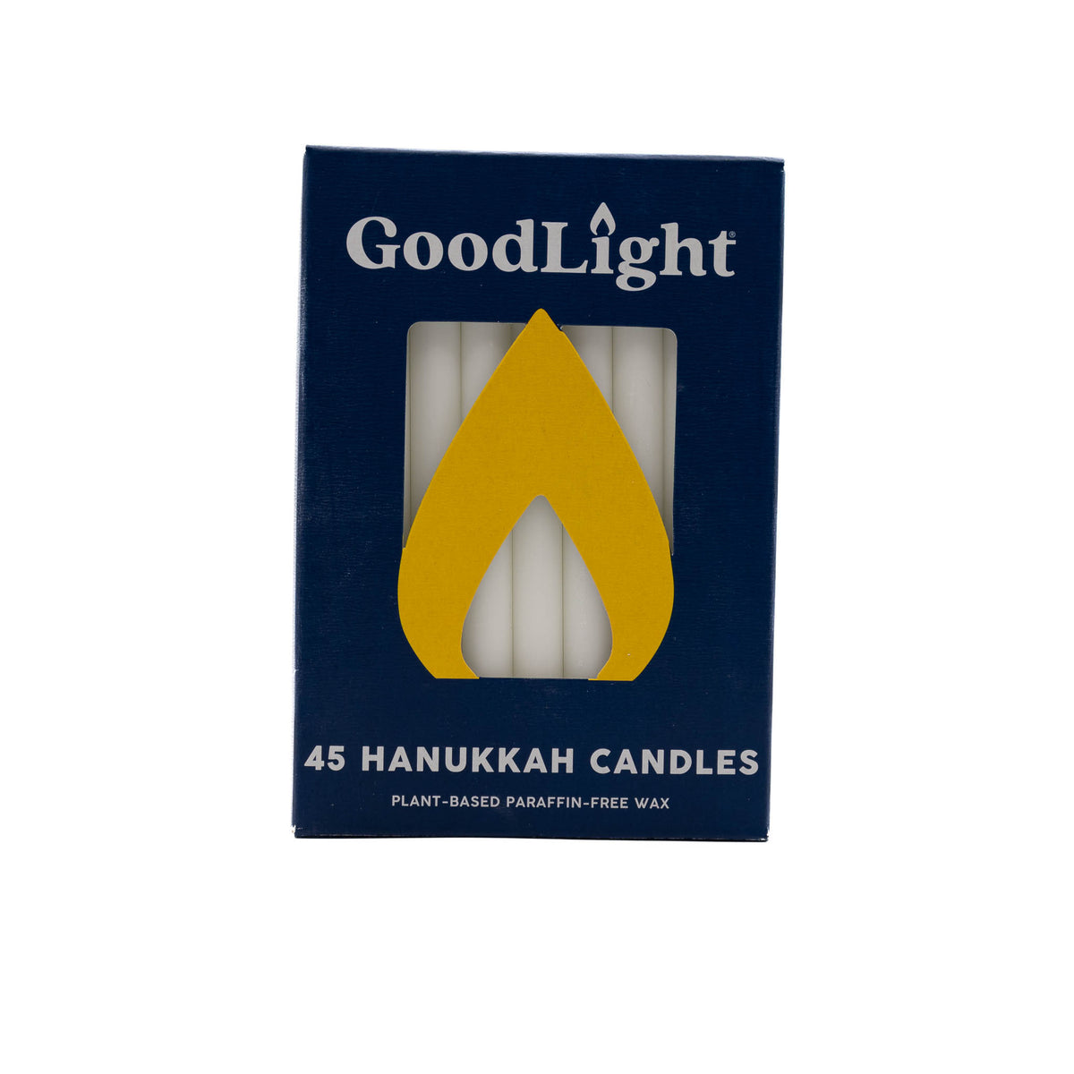 GoodLight Hanukkah Candles White