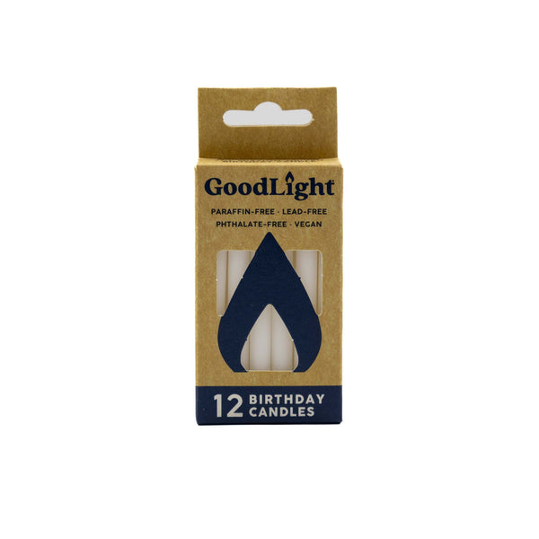 GoodLight Birthday Candles White BESTIES Vegan Paradise