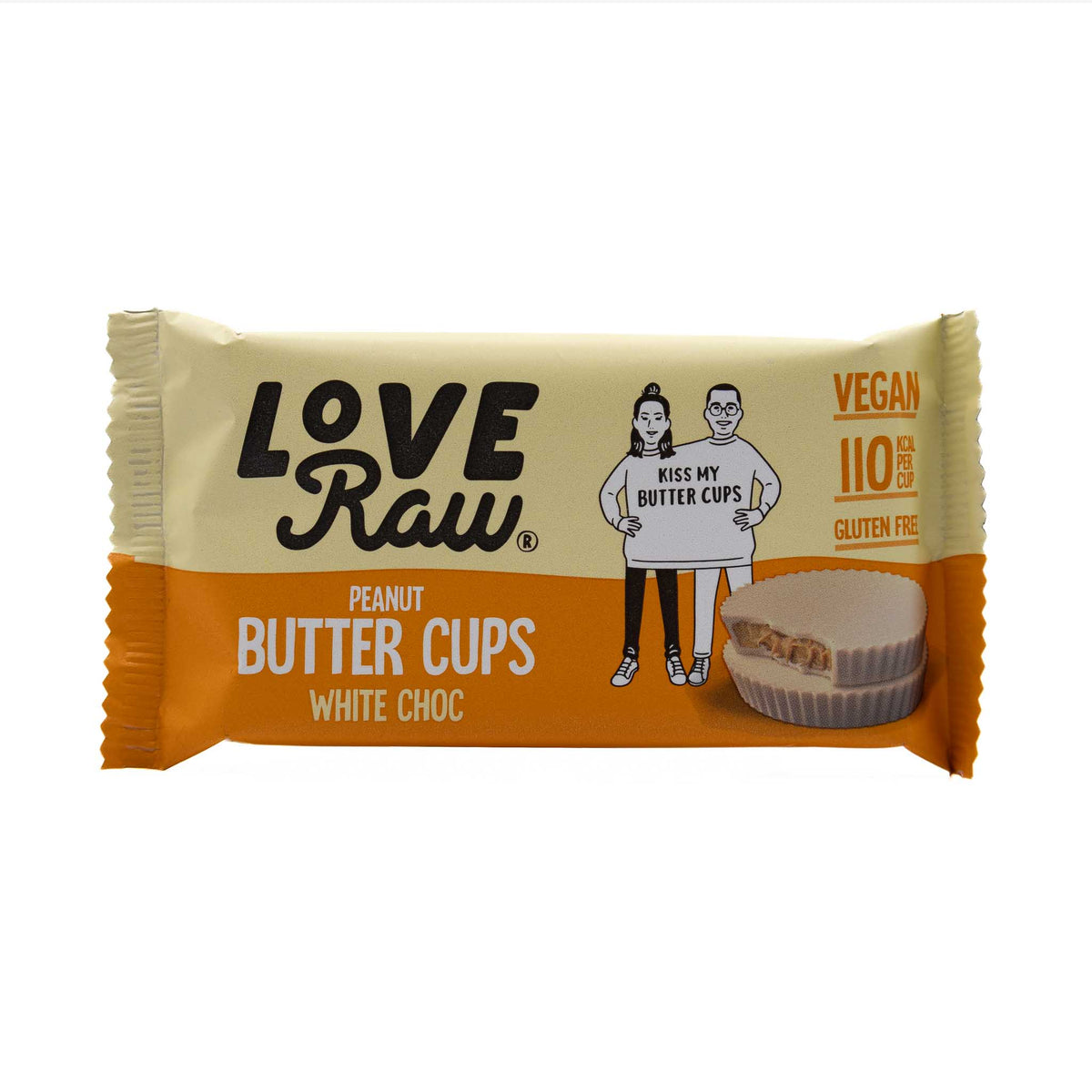 LoveRaw Peanut Butter Cups White Chocolate
