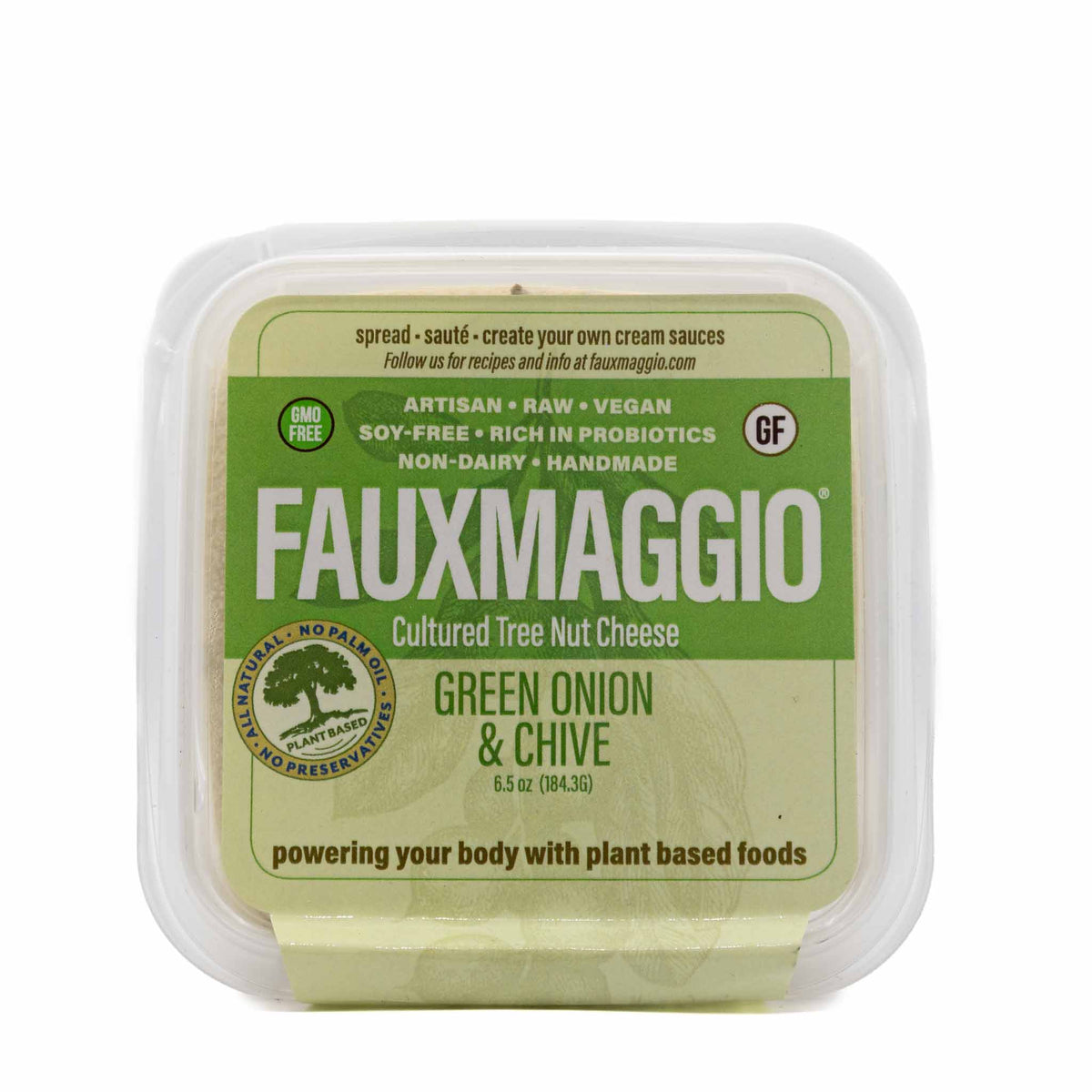 Fauxmaggio Cheese Spread Green Onion &amp; Chive