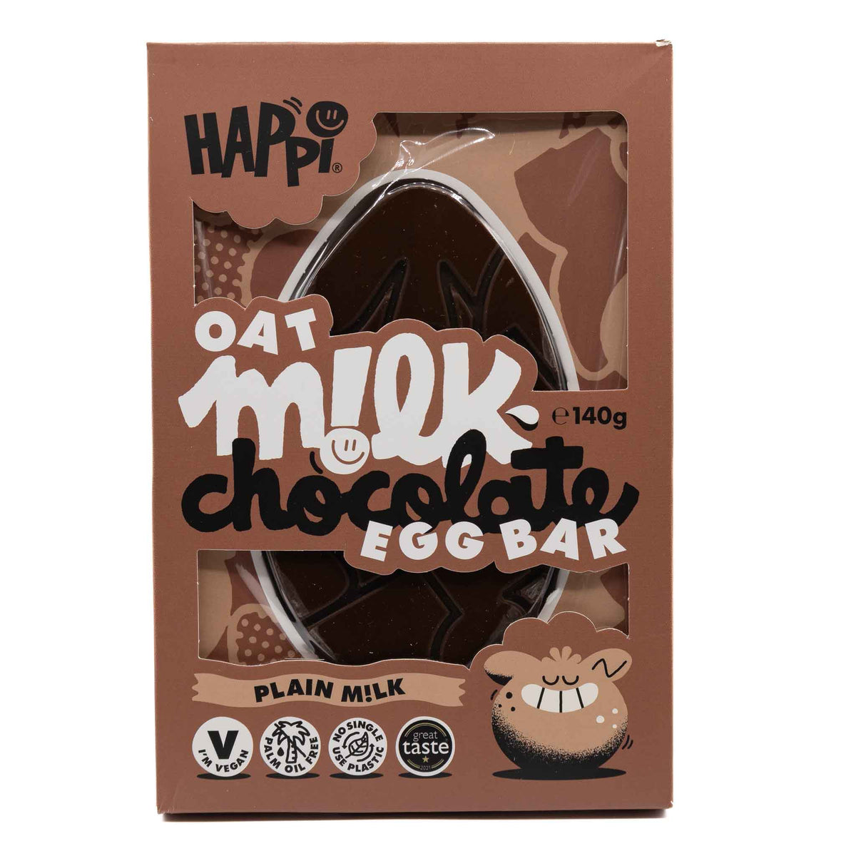 Happi Chocolate Egg Bar Plain