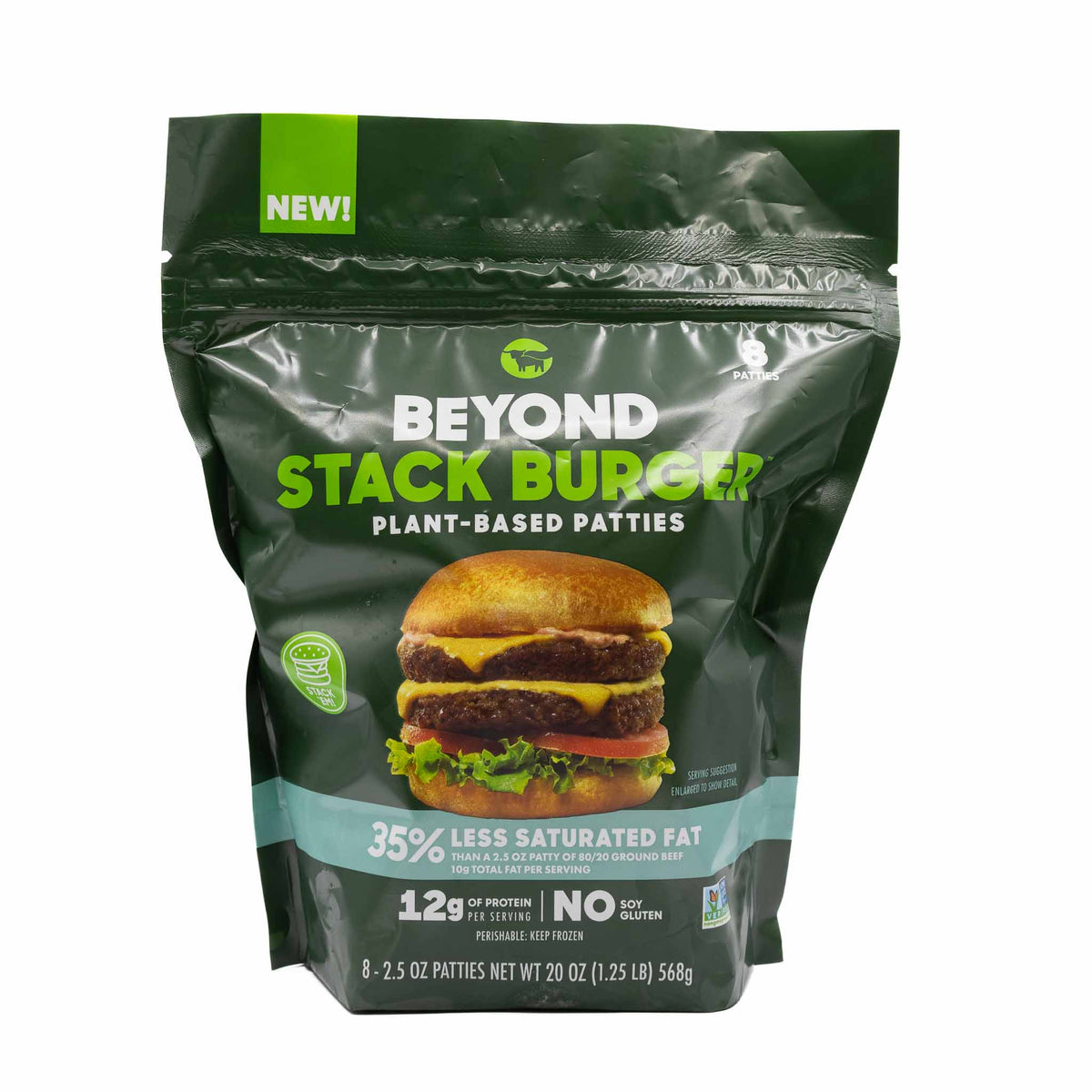 Meat Stack Burger Beyond Meat Beyond Stack Burgers