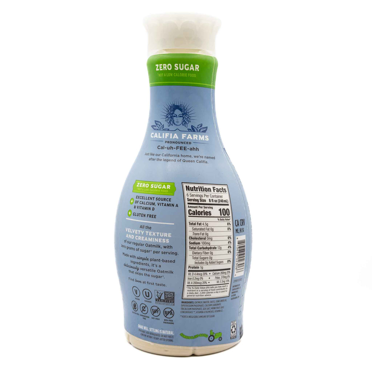 Califia Oat Milk Zero Sugar