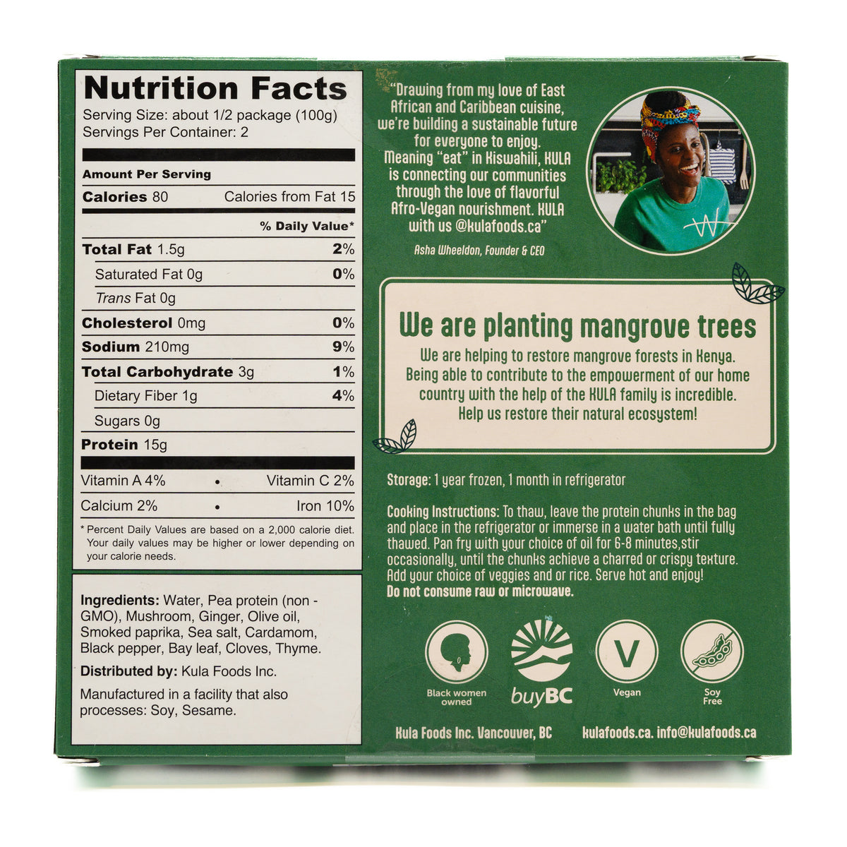 Kula Foods Beef Ginger