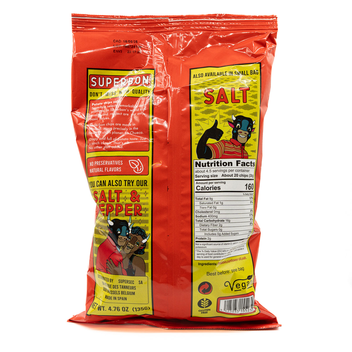 Superbon Chips Salt
