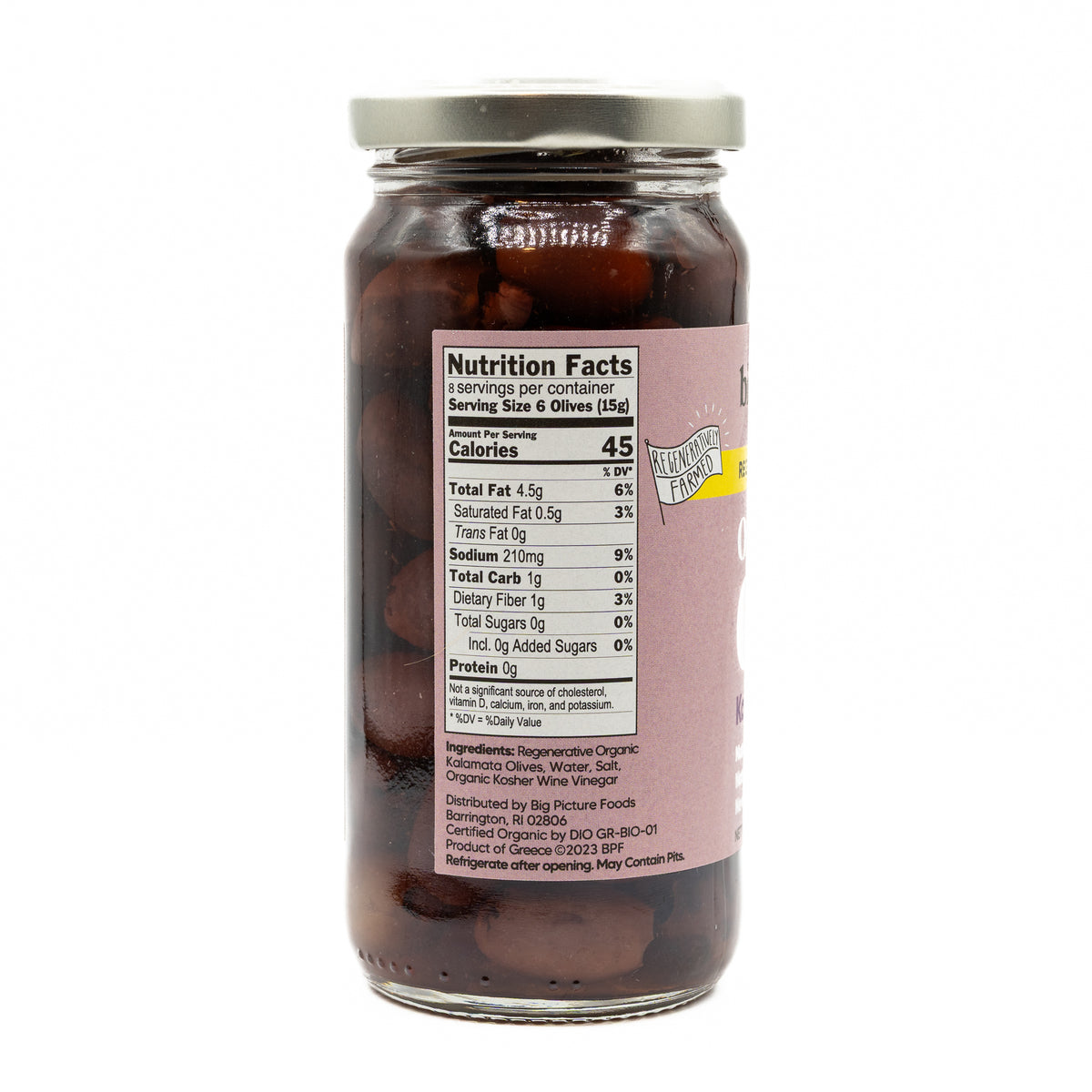 Big Picture Olives Kalamata