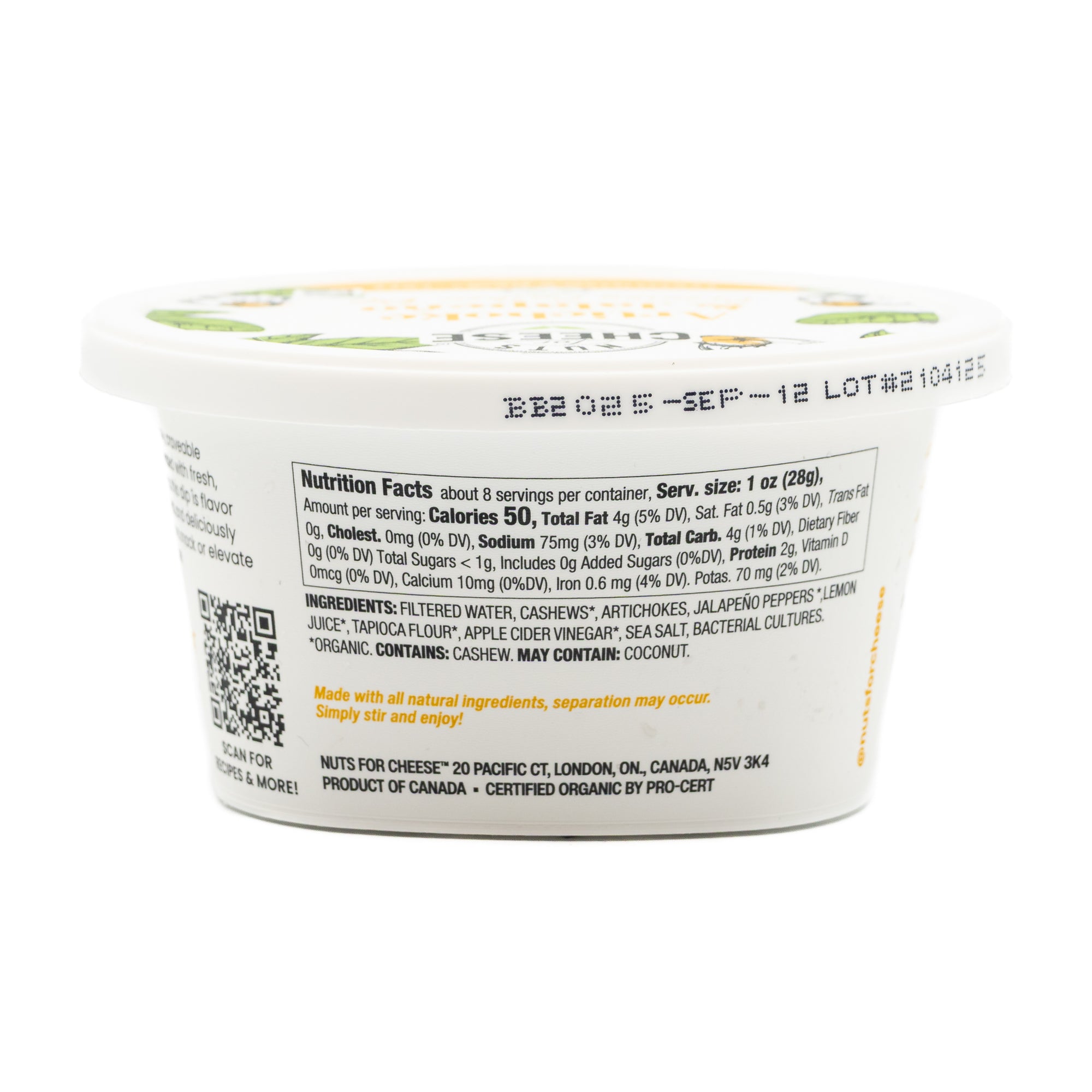 Nuts For Cheese Dip Artichoke Jalapeno