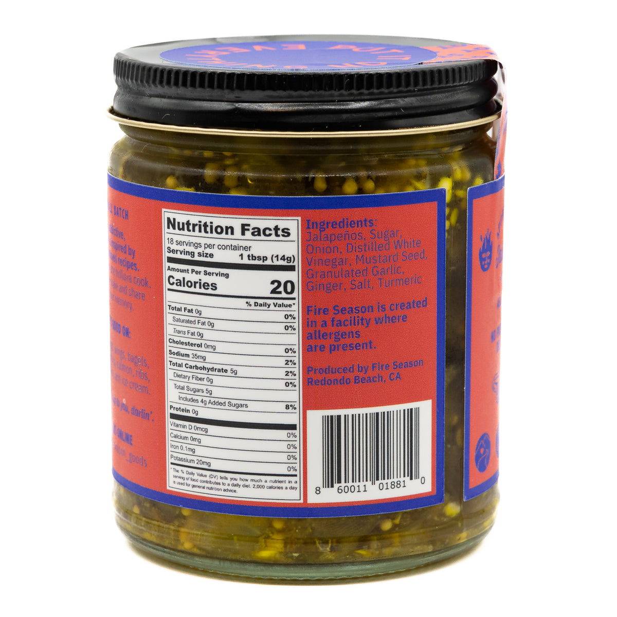 Fire Season Jalapeño Relish