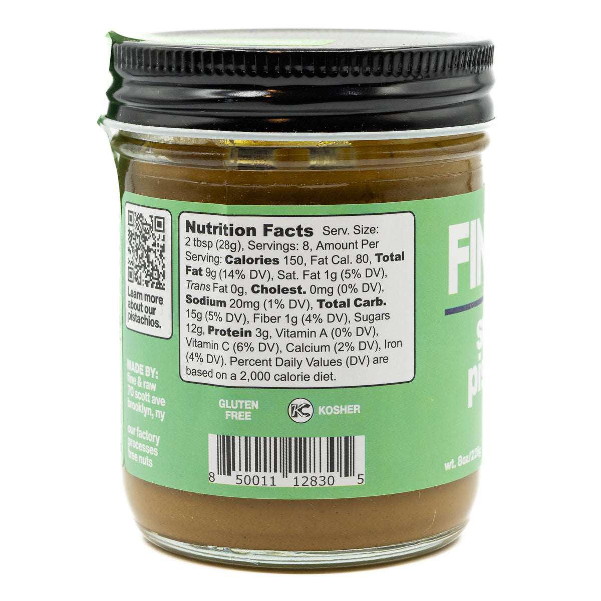 Fine &amp; Raw Sweet Pistachio Spread