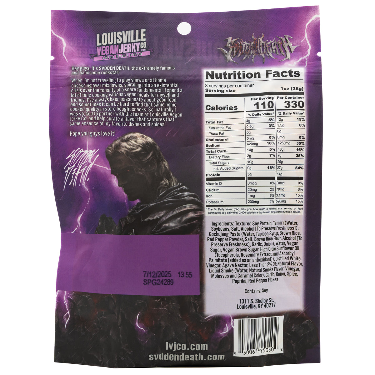 Louisville Jerky Spicy &amp; Sweet Gochujang
