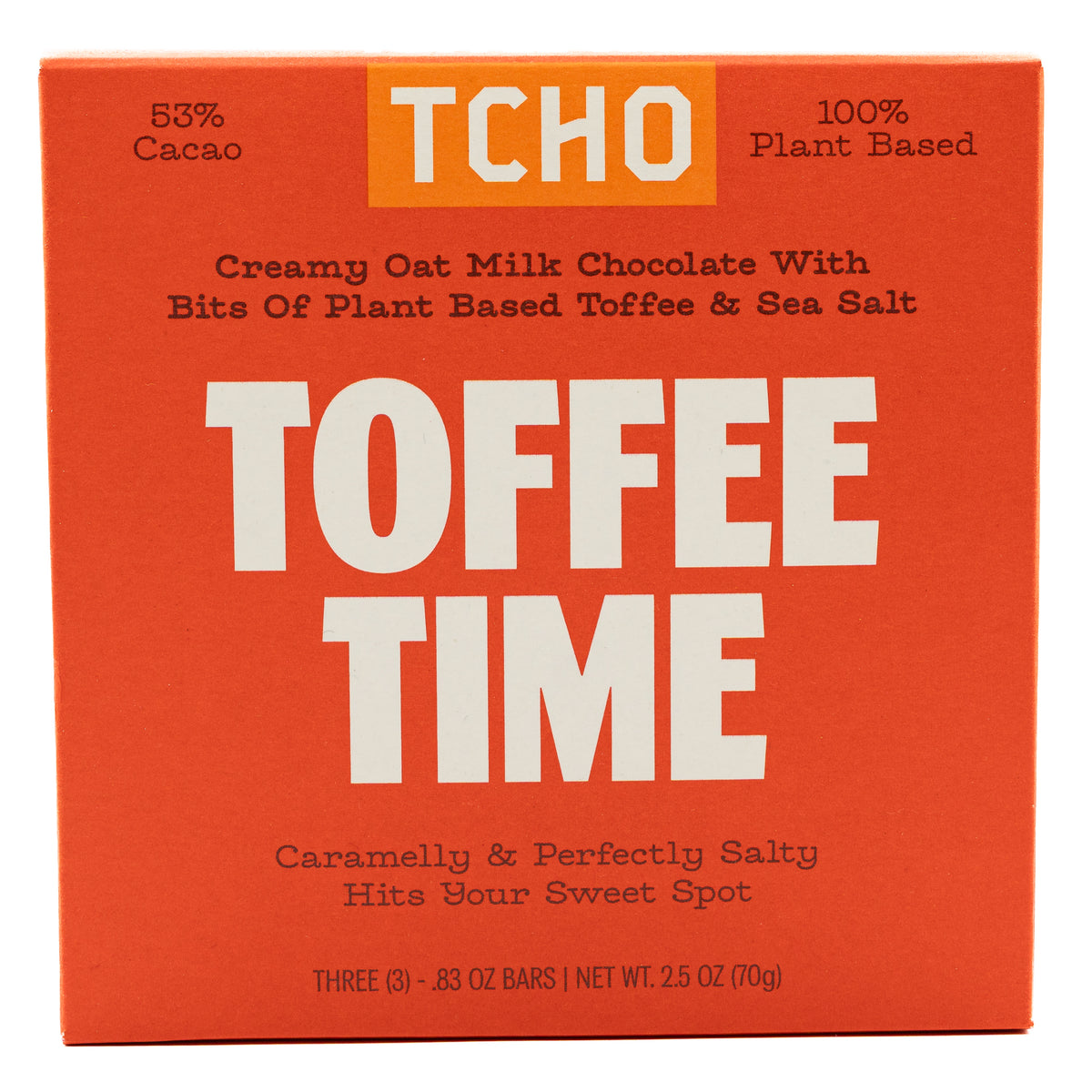 TCHO Chocolate Bar Toffee Time