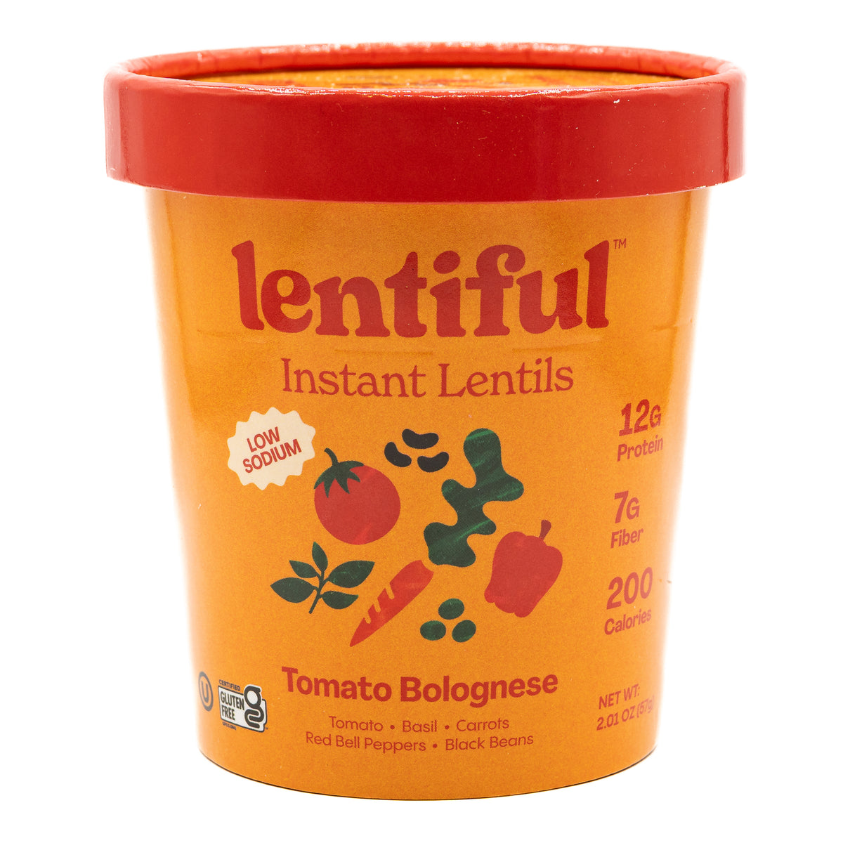 Lentiful Instant Lentils Bolognese