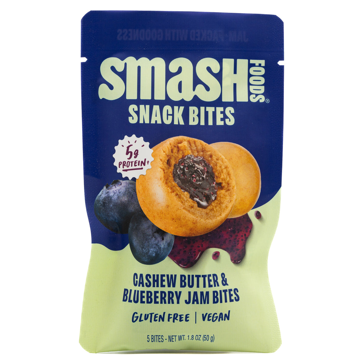 Chia Smash Cashew Butter Blueberry