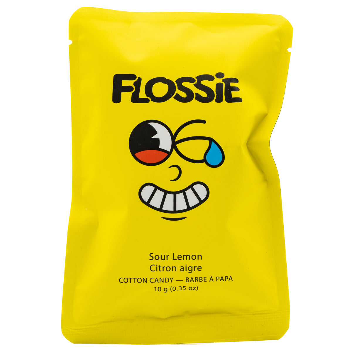 Flossie Cotton Candy Sour Lemon