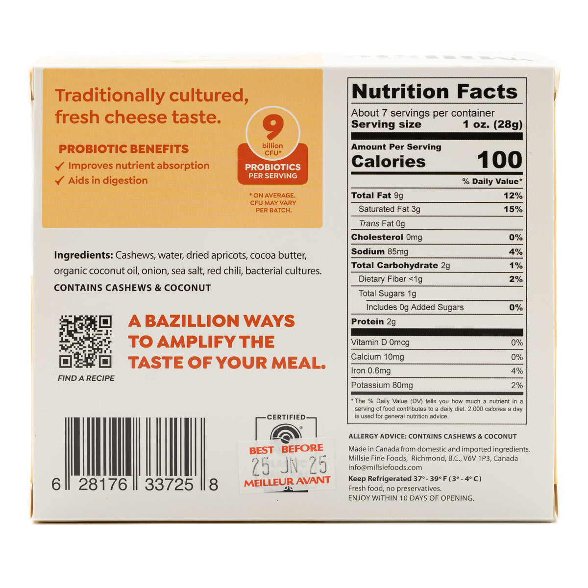 Millsie Cheese Apricot Chili