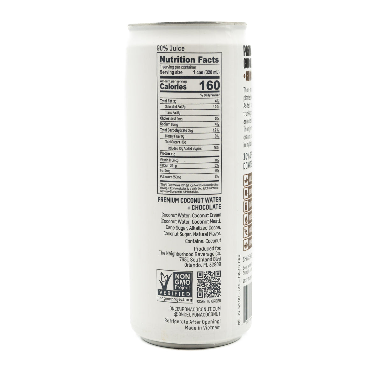 Once Upon A Coconut Water Chocolate