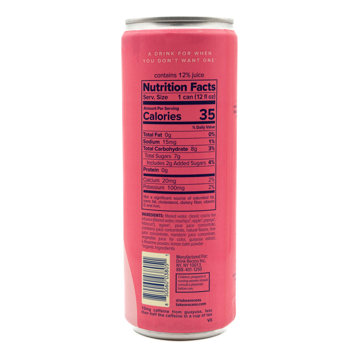 Recess Mocktail Cosmo