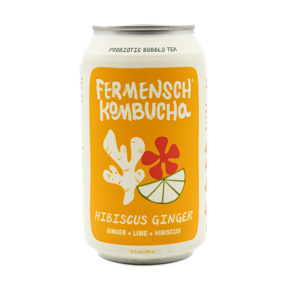 Fermensch Kombucha Hibiscus Ginger