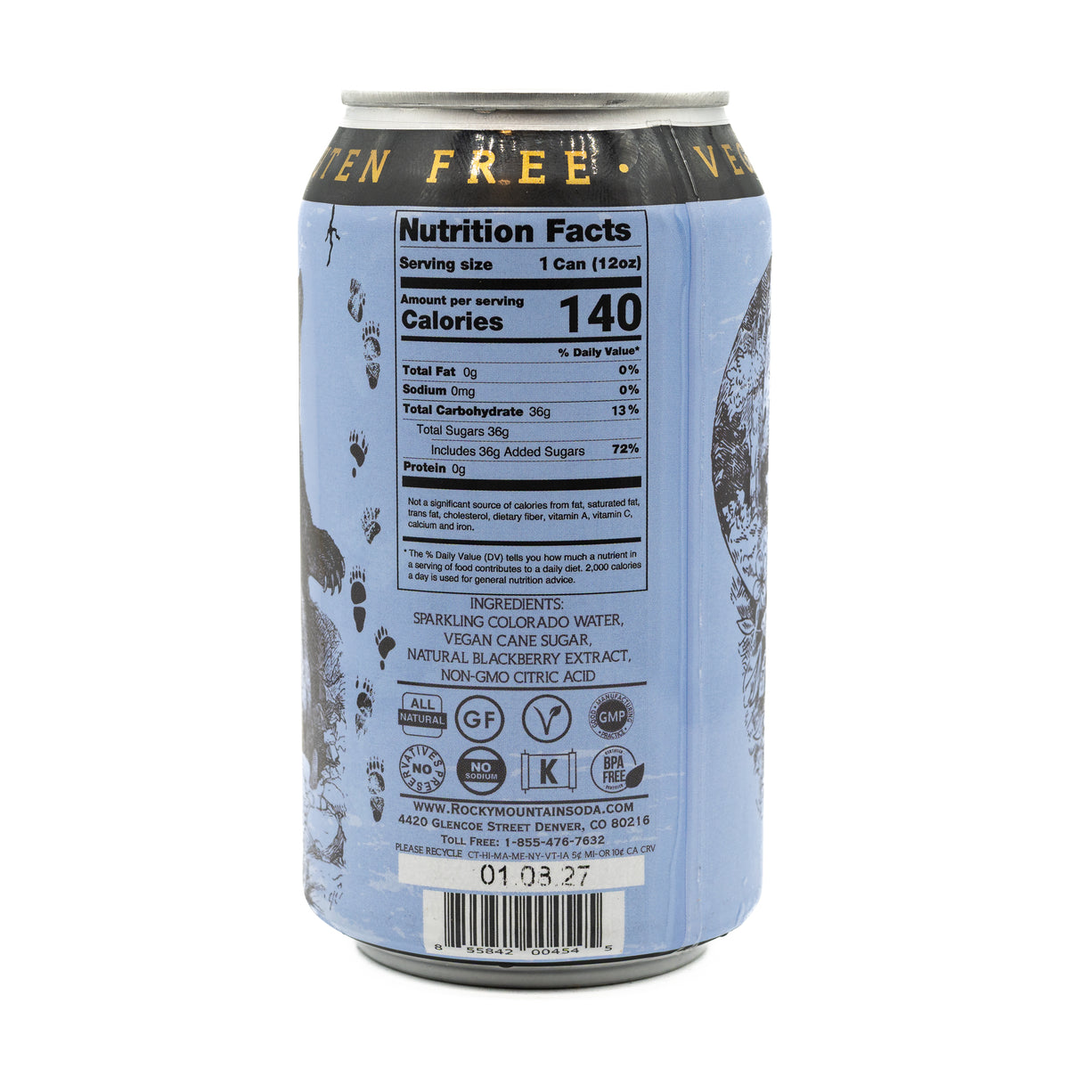 Rocky Mountain Soda Blackberry